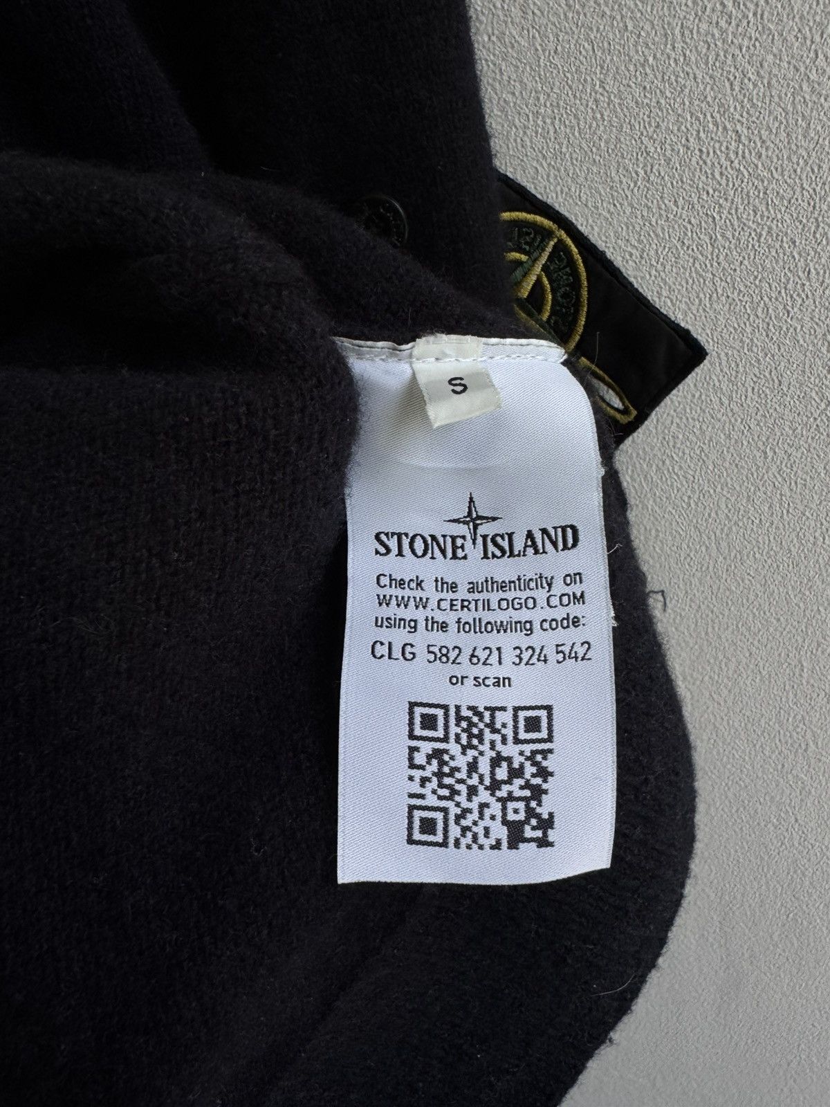 Stone Island Stone Island Wool Sweater Sweatshirt Pullover Size US S / EU 44-46 / 1 - 9 Thumbnail