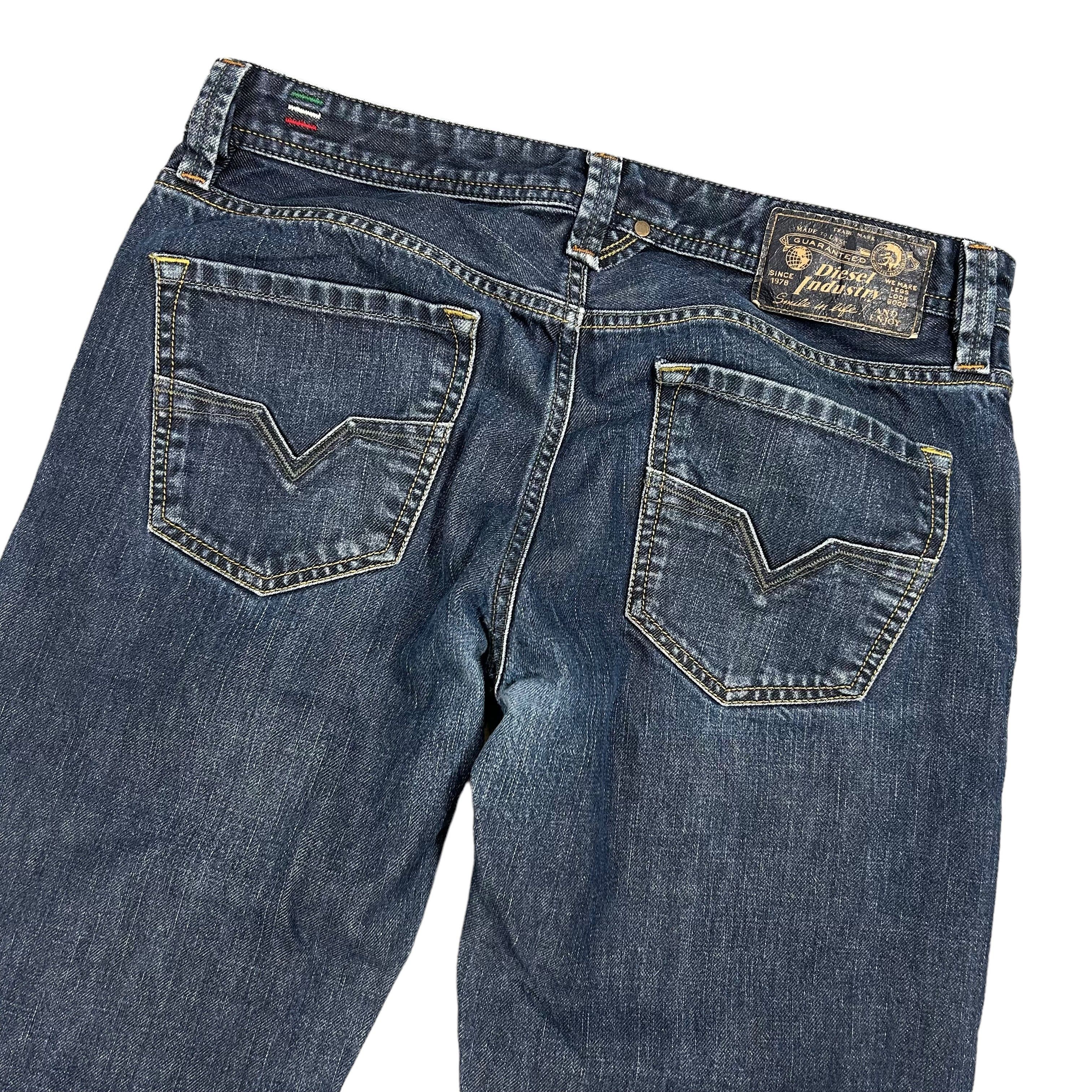 Diesel Diesel Larkee Regular Straight Blue Denim Jeans Size W32L32 Size US 32 / EU 48 - 4 Thumbnail