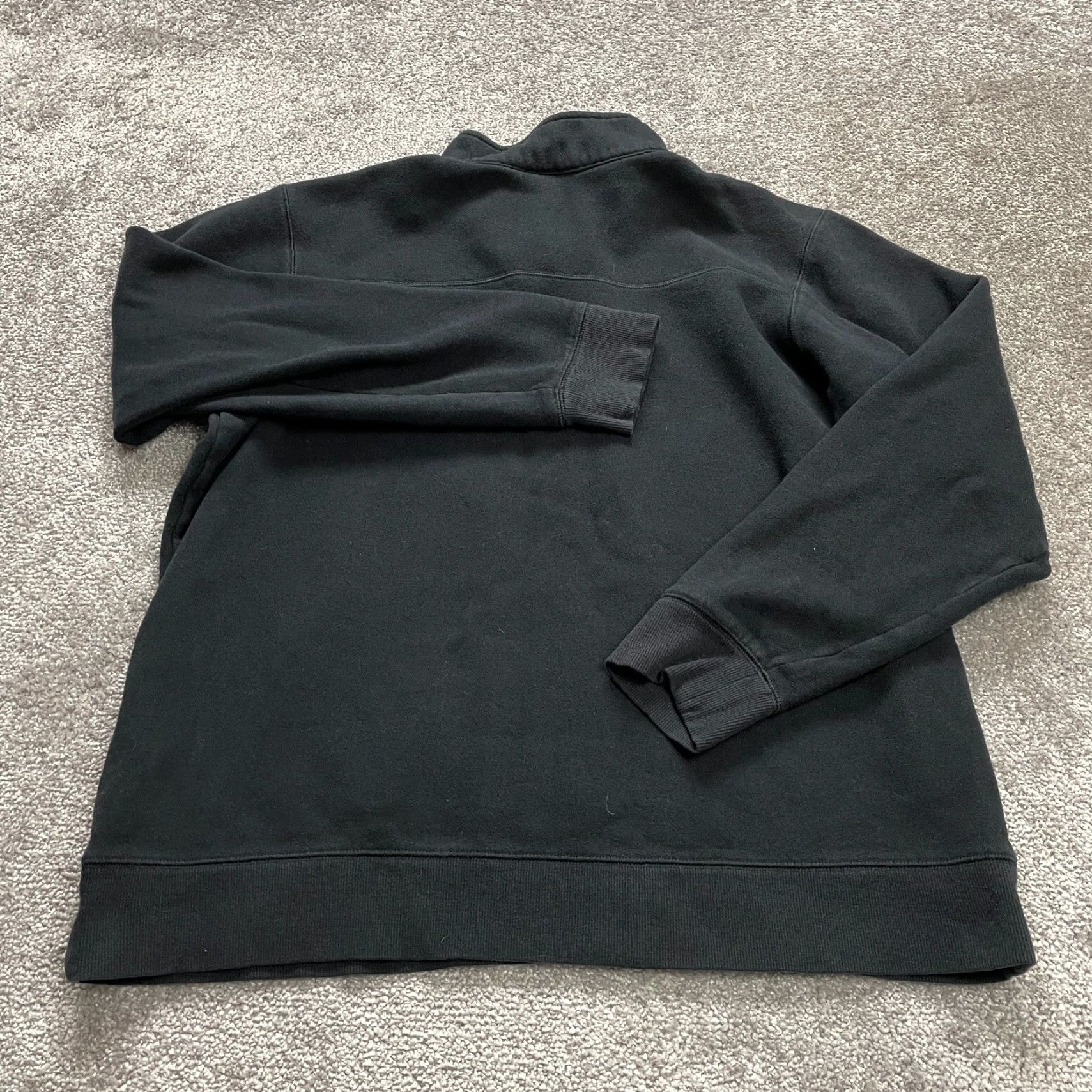 Vintage Columbia Jacket Womens Large Black 1/4 Zip High Neck Fleece Outdoor Pullover Size L / US 10 / IT 46 - 2 Thumbnail