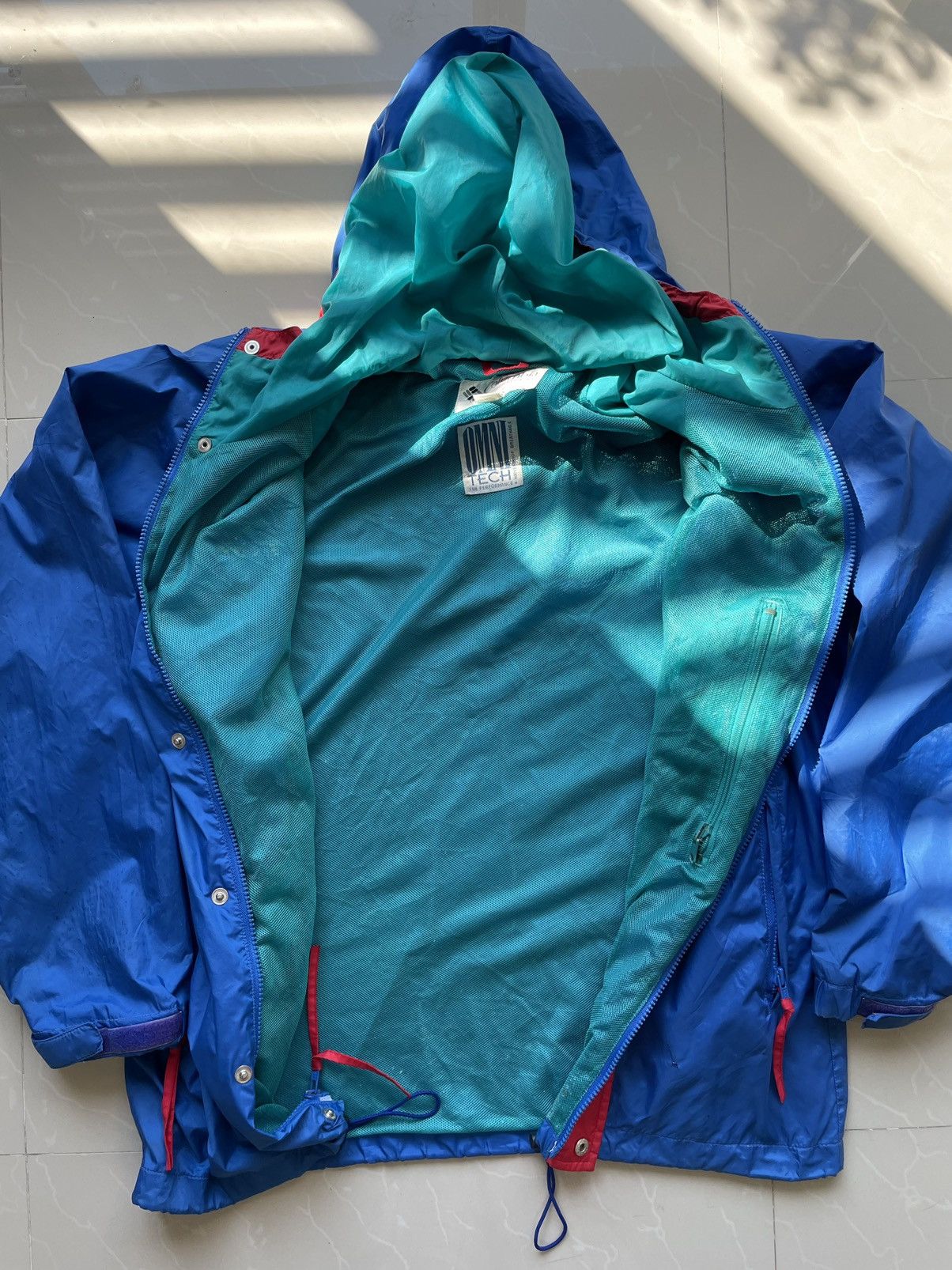Columbia × Vintage Columbia Rain Jacket 90's Size US XL / EU 56 / 4 - 3 Thumbnail