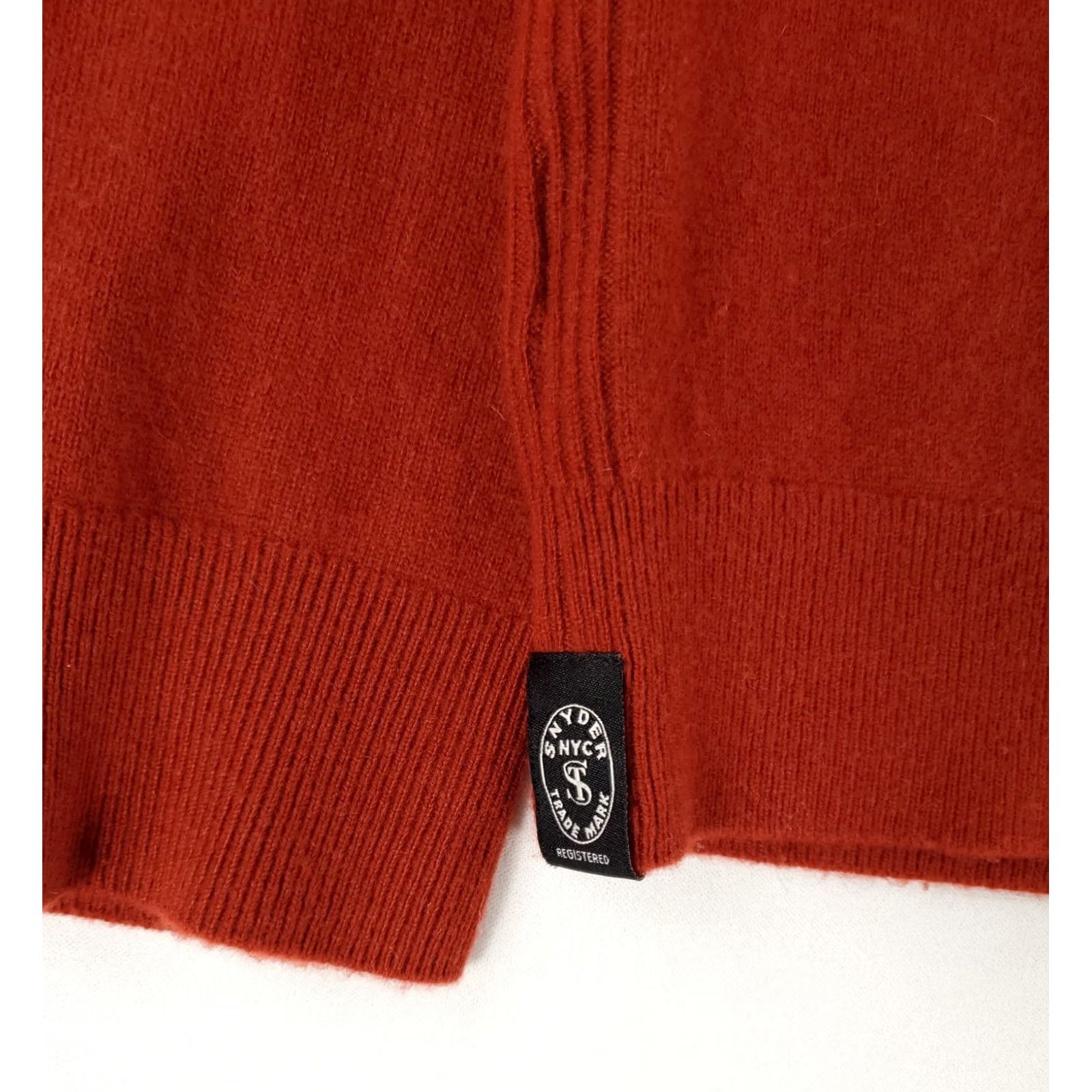 Todd Snyder Todd Snyder Cashmere Sweater Red Long Sleeve Mens L Size US L / EU 52-54 / 3 - 8 Thumbnail