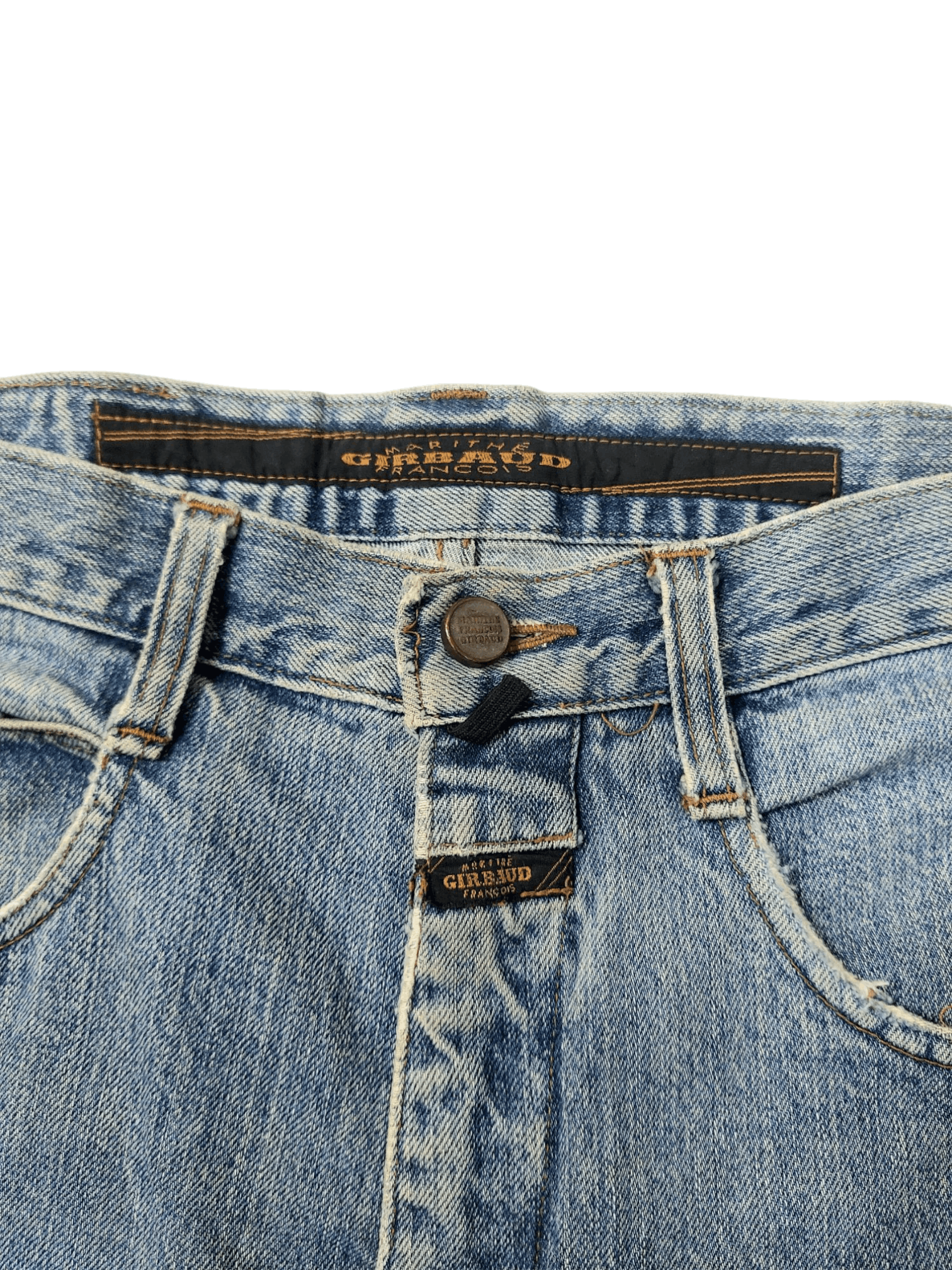 Marithe + Francois Girbaud Marithe Francois Girbaud Straight Denim Size US 32 / EU 48 - 11 Thumbnail