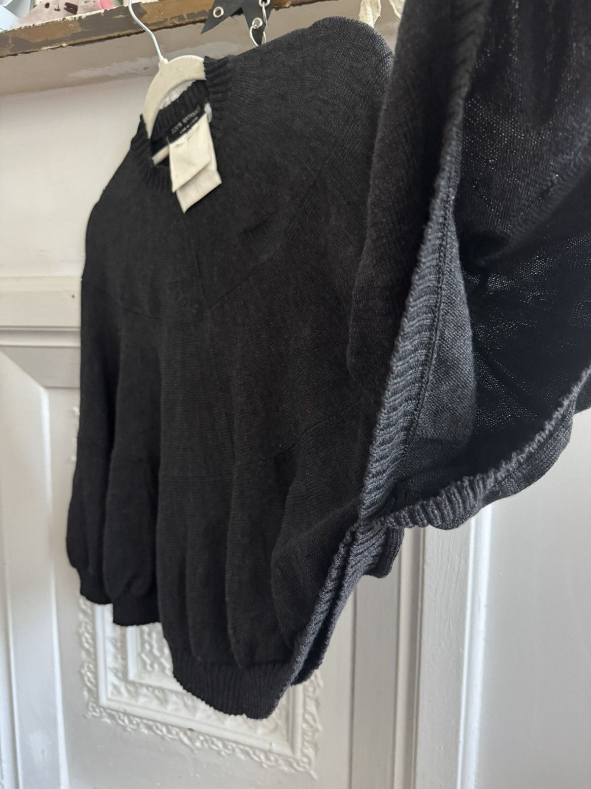 Junya Watanabe Junya Watanabe CDG AD2004 Connected Sleeve Wool Knit Sweater Size US S / EU 44-46 / 1 - 5 Thumbnail