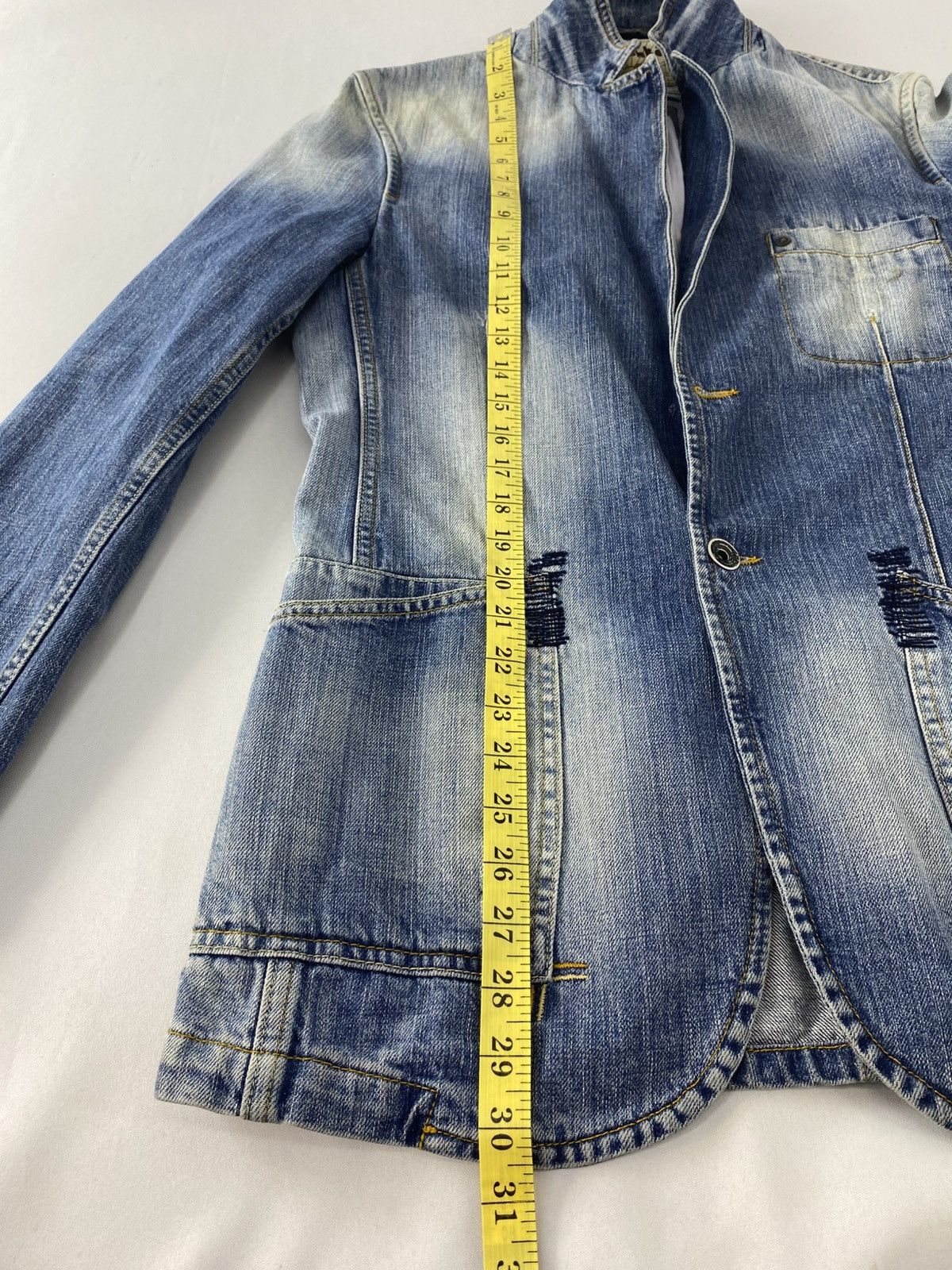Bershka Bershka Espana Indigo Denim Jeans Coat Jacket Size US M / EU 48-50 / 2 - 11 Thumbnail