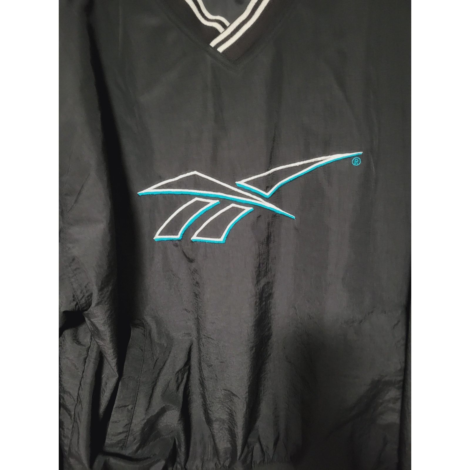 Reebok Vintage 90s Reebok Pullover Windbreaker Jacket LG Size US L / EU 52-54 / 3 - 3 Thumbnail
