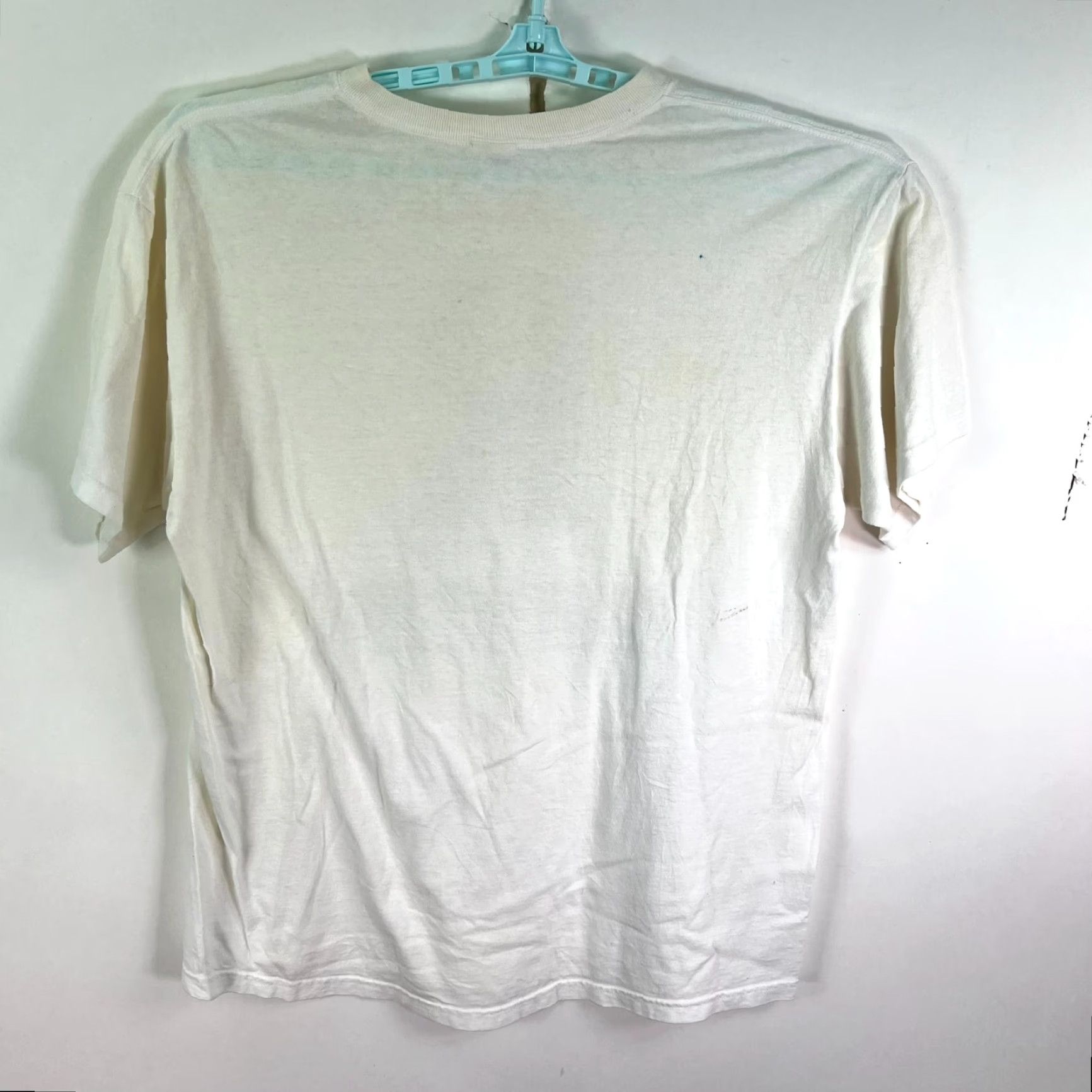 Anvil VTG Anvil T-Shirt Mens XL White Crew Neck Short Sleeve Graphic Print Rellic Records 90s Vintage Size US XL / EU 56 / 4 - 6 Thumbnail