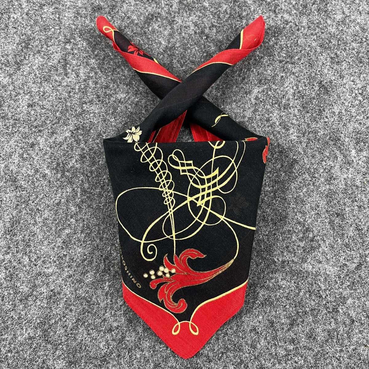 Japanese Brand × Vintage Junko Koshino Handkerchief / Bandana / Neckerchief B344 Size ONE SIZE - 2 Thumbnail