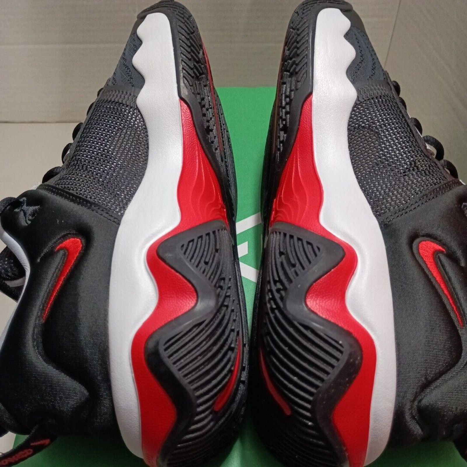 Nike Nike Giannis Immortality 3 Men's 9.5 Black University Red Size US 9.5 / EU 42-43 - 7 Thumbnail