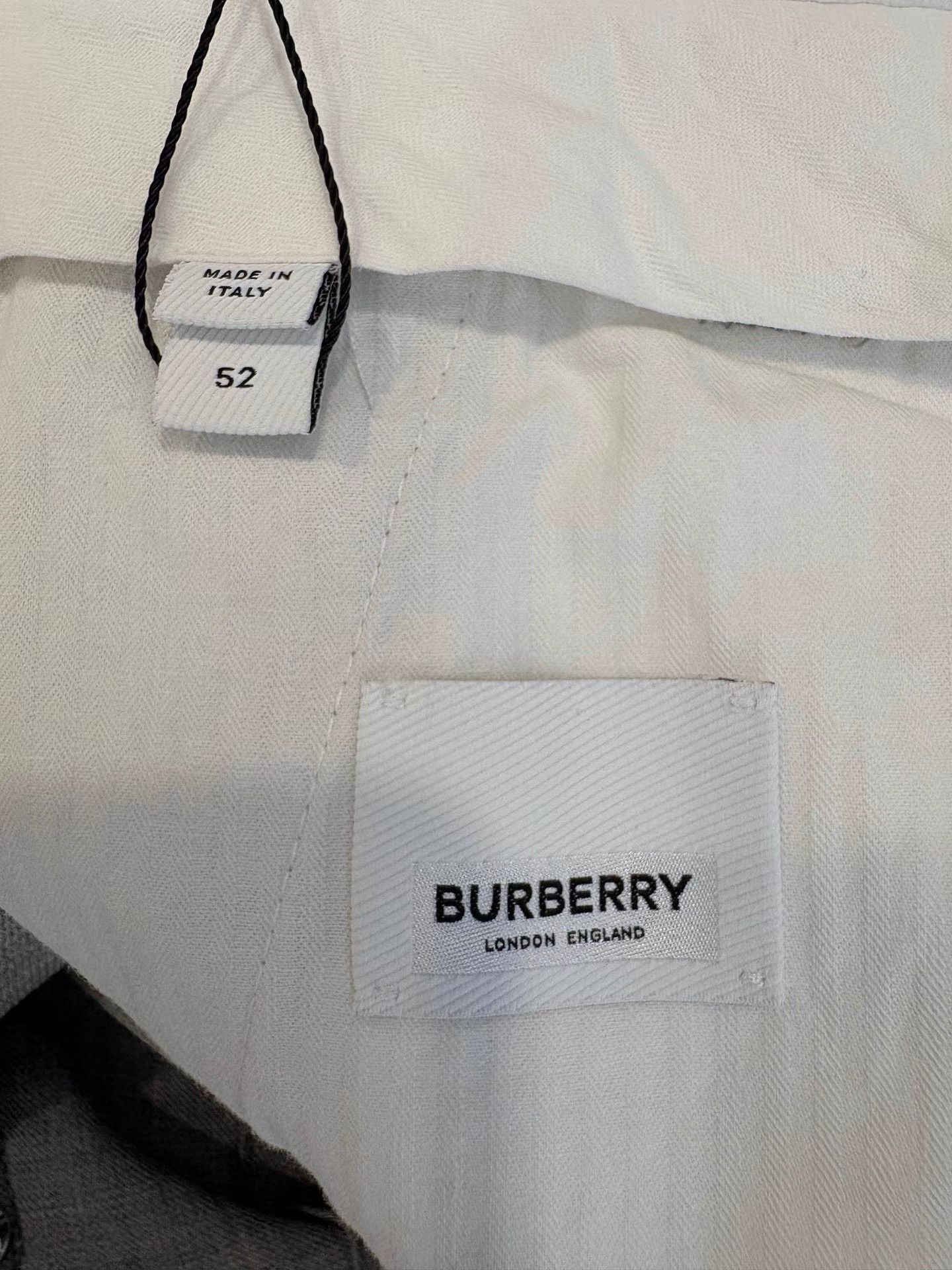 Burberry BURBERRY Grey Wool Trousers K1 Size US 36 / EU 52 - 4 Thumbnail