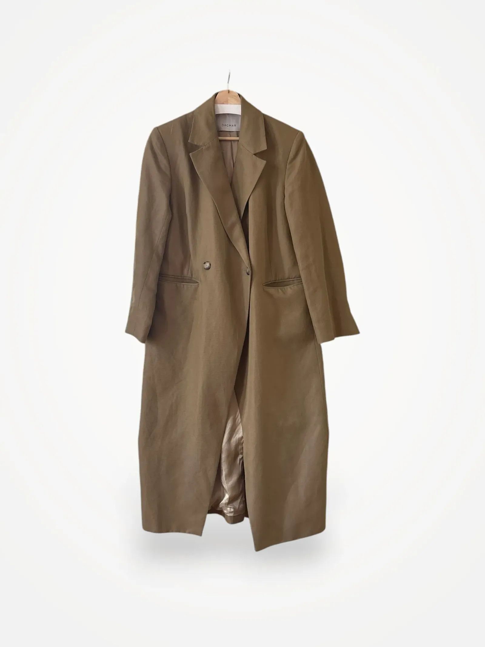 Dagmar Dagmar Dagmar Double Breasted Linen Coat Coat Size XS / US 0-2 / IT 36-38 - 1 Thumbnail