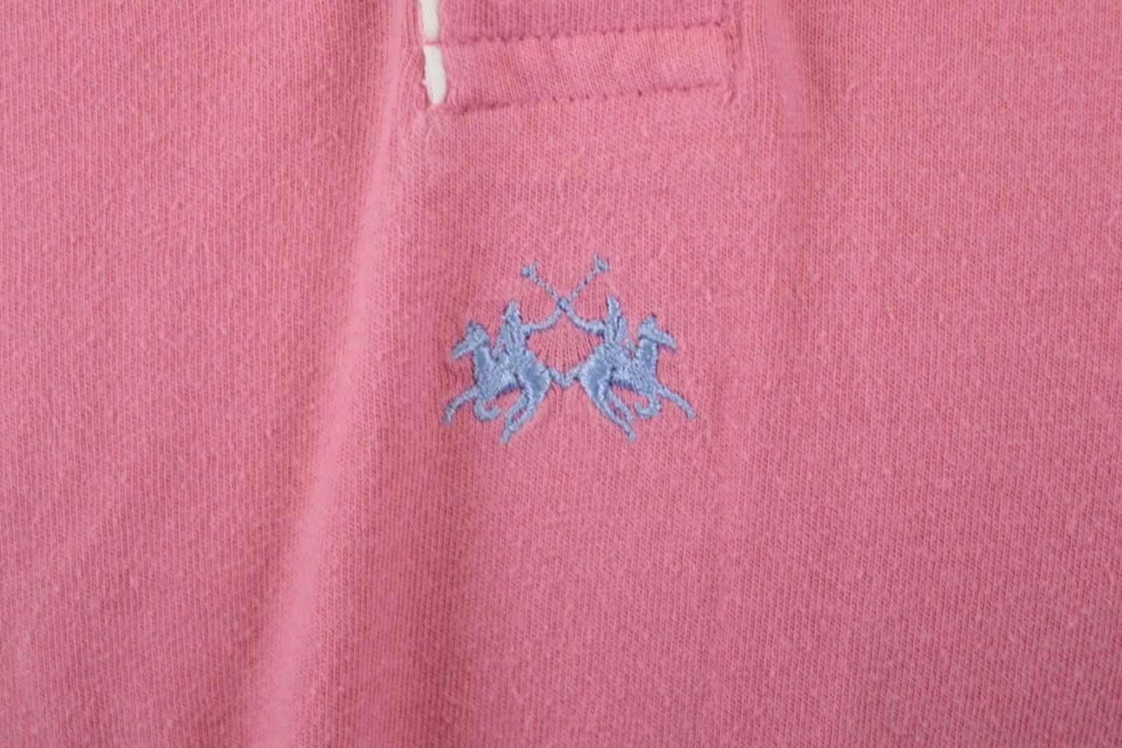 La Martina La Martina Pink Long Sleeve Polo Shirt Size L Size US L / EU 52-54 / 3 - 8 Thumbnail