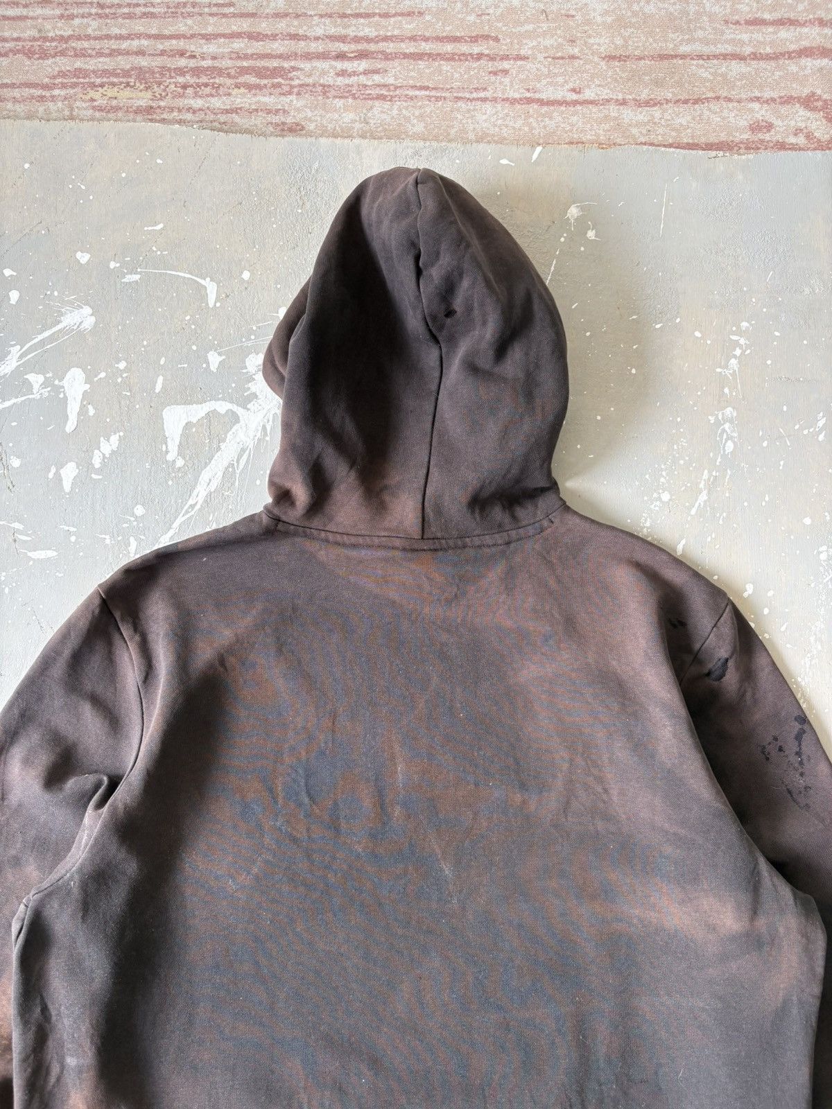 Puma Vintage Sunfaded Signature Logo Puma Hoodie Sweatshirt Size US XL / EU 56 / 4 - 11 Thumbnail