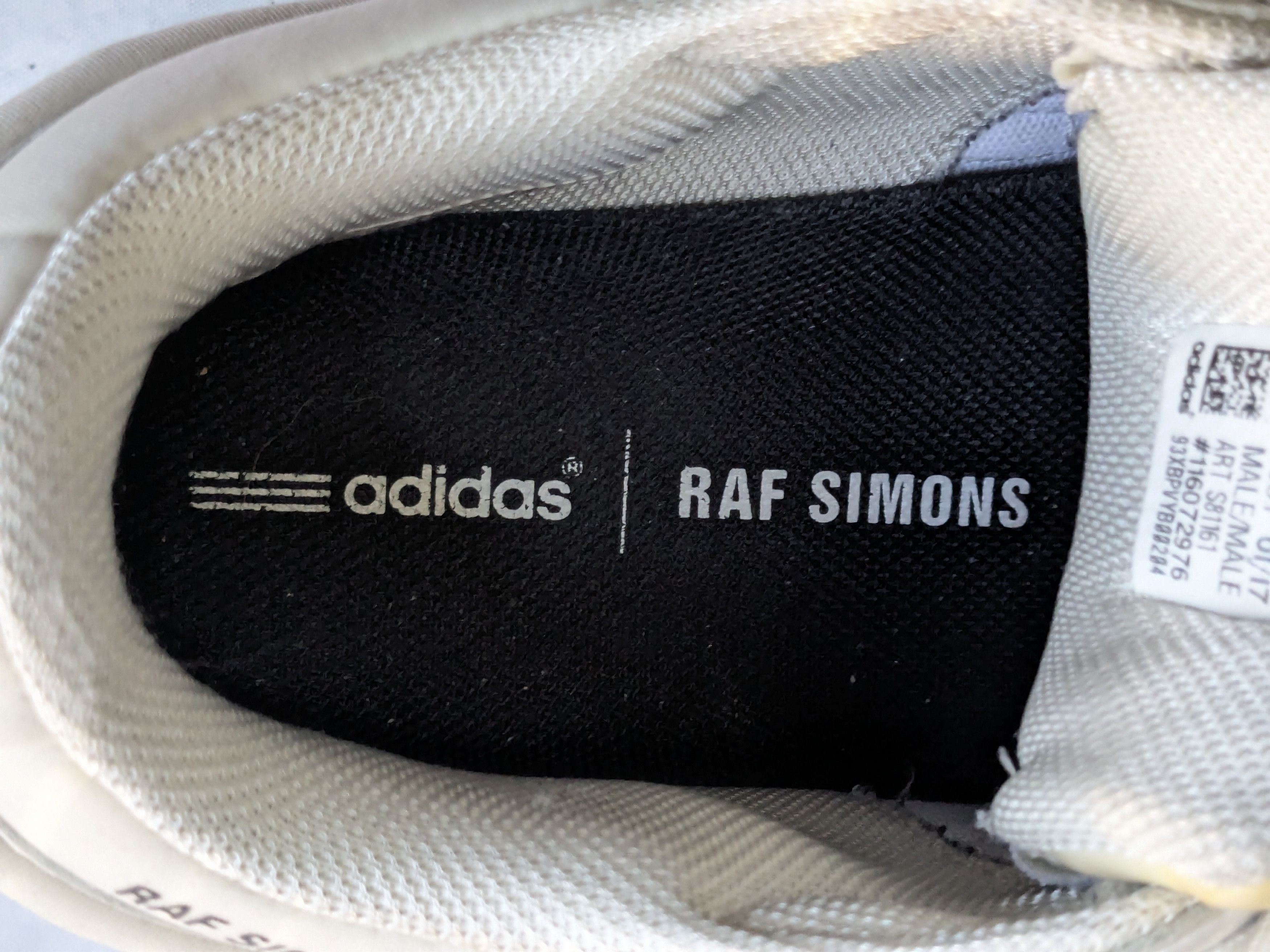 Adidas × Raf Simons Adidas x raf simons ozweego bunny cream 9 Size US 9 / EU 42 - 7 Thumbnail