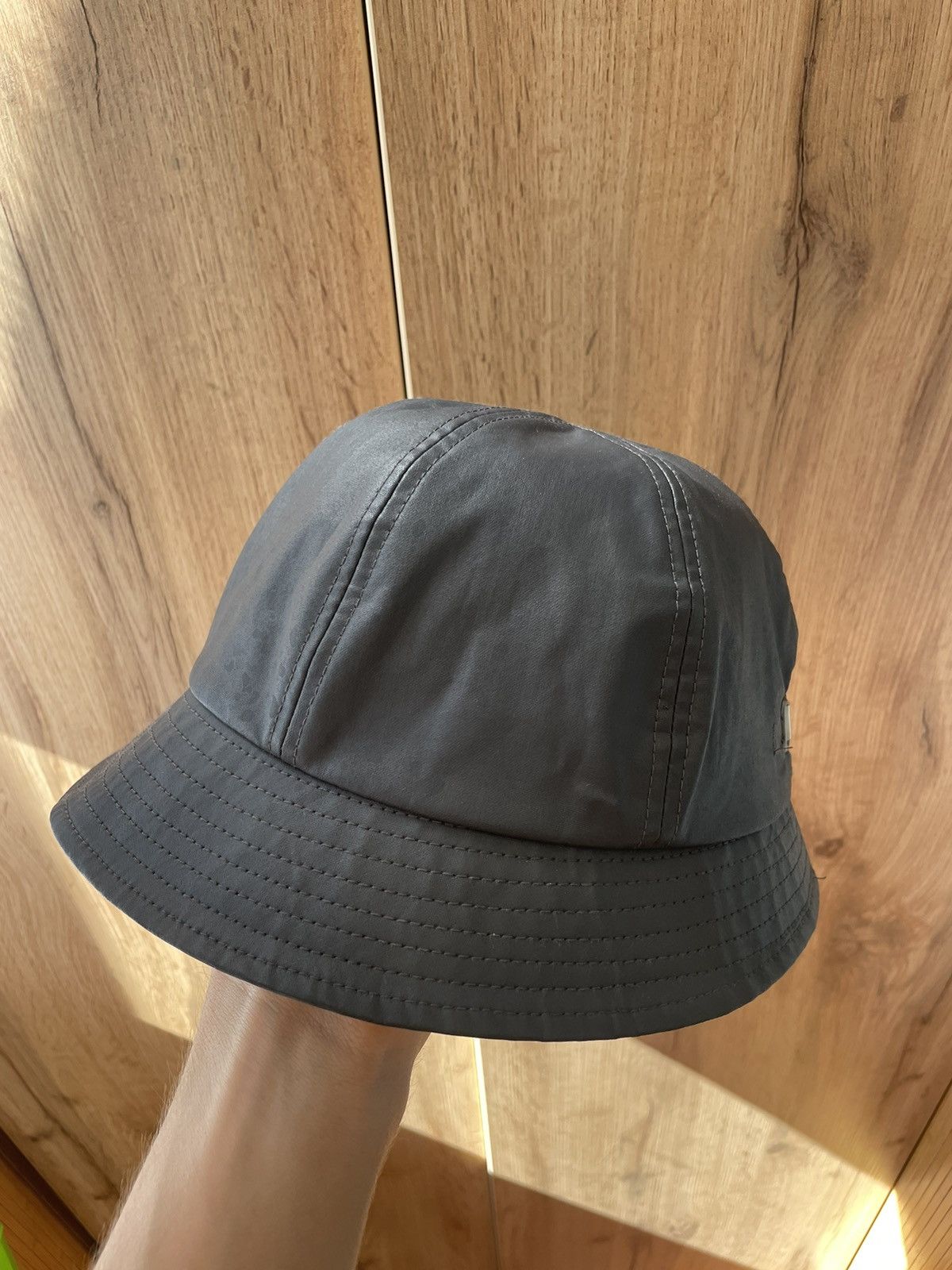 Nike Vintage Nike Polyurethane Panama Bucket Hat RARE Size ONE SIZE - 5 Thumbnail