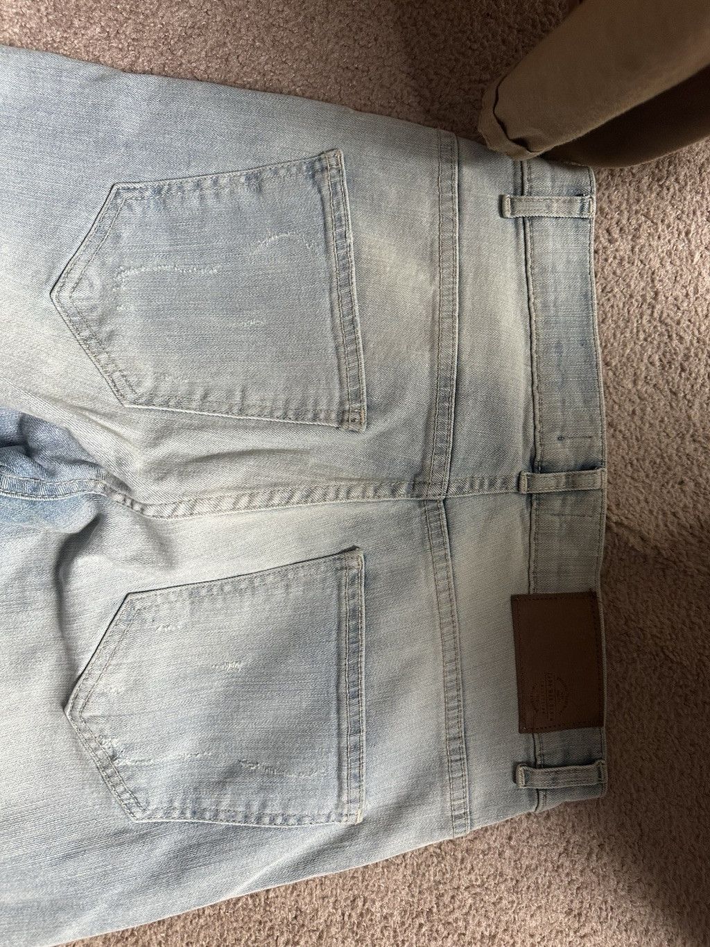 Zara Zara Embellished Skinny Stretch Jean Sparkle Lt Blue Denim S Size US 30 / EU 46 - 8 Thumbnail