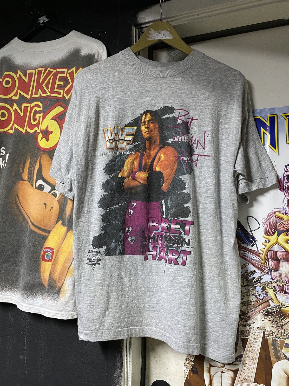 Vintage 90’s Vintage WWF Bret Hart Wrestling Shirt Medium Size US M / EU 48-50 / 2 - 1 Thumbnail