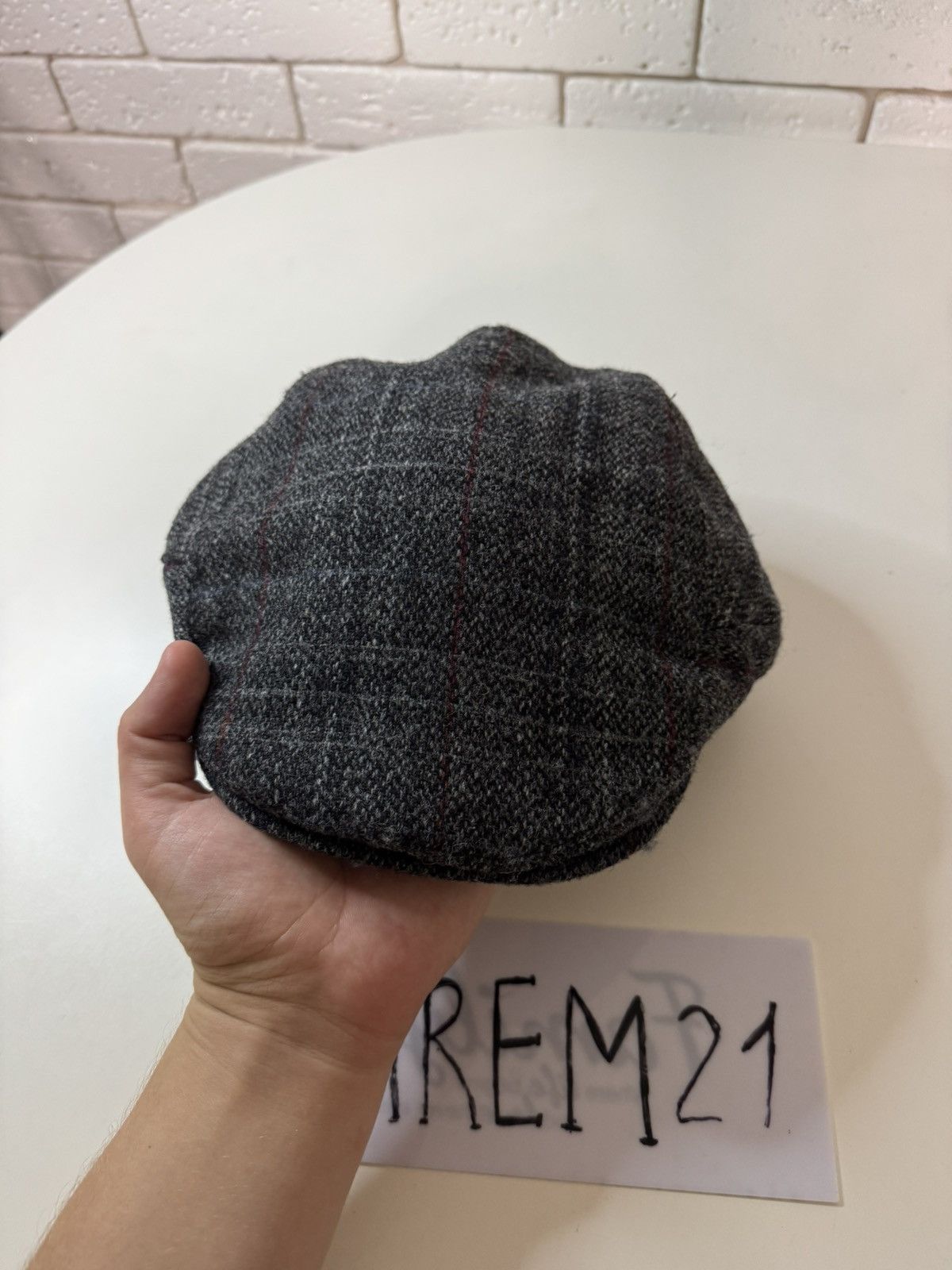 Harris Tweed Harris Tweed cap hat Size ONE SIZE - 2 Thumbnail