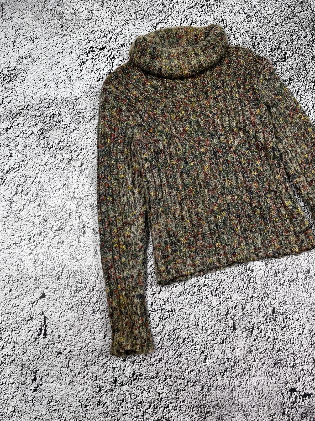 Vintage Vintage 00s Japanese style turtleneck sweater size M Size M / US 6-8 / IT 42-44 - 2 Thumbnail