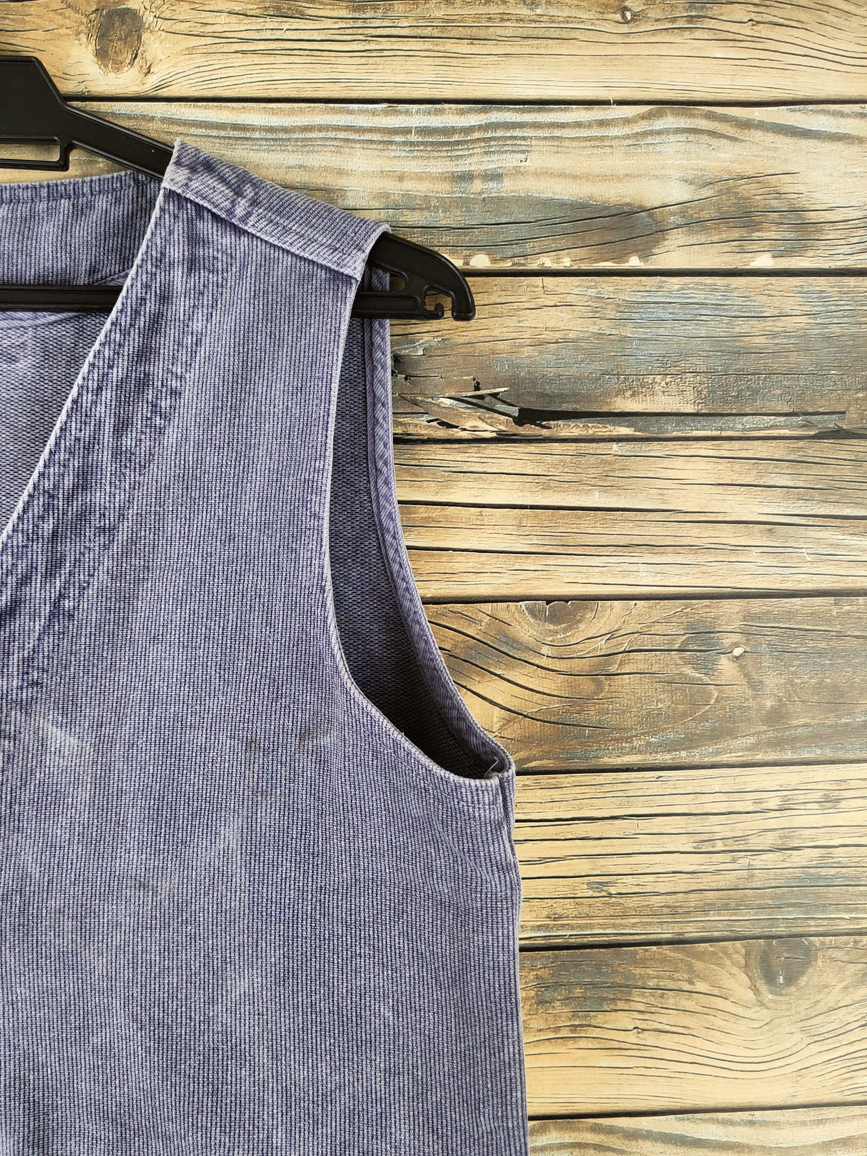 Vintage Japan Vintage indigo denim Blue Vests #S2933 Size US M / EU 48-50 / 2 - 7 Thumbnail