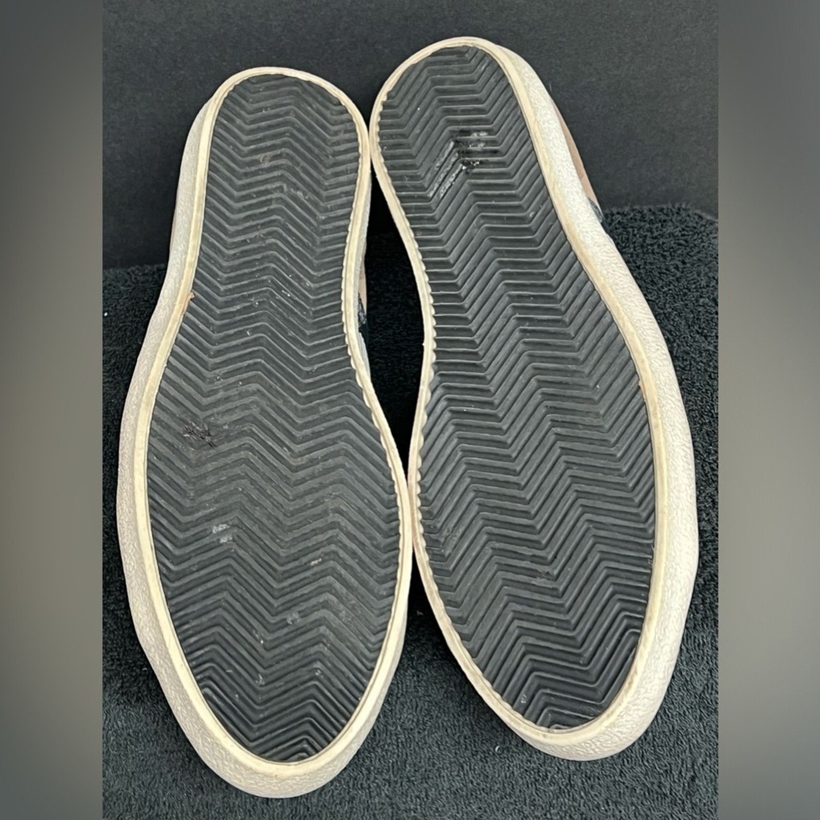 Burberry Men’s Burberry Leather & Nova Check Canvas Shoes AUTHENTIC Size US 12 / EU 45 - 7 Thumbnail