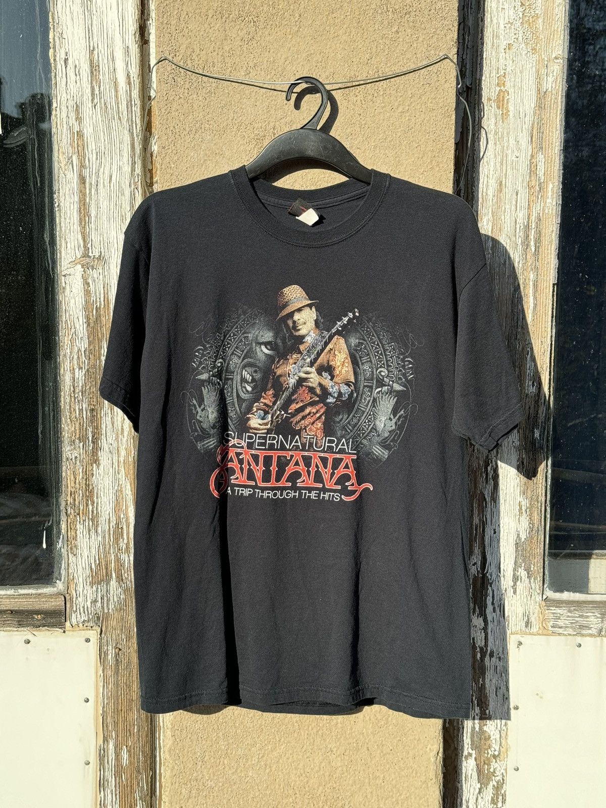 Band Tees × Vintage Vintage 2009 Carlos Santana Supernatural T-Shirt Size US L / EU 52-54 / 3 - 1 Thumbnail