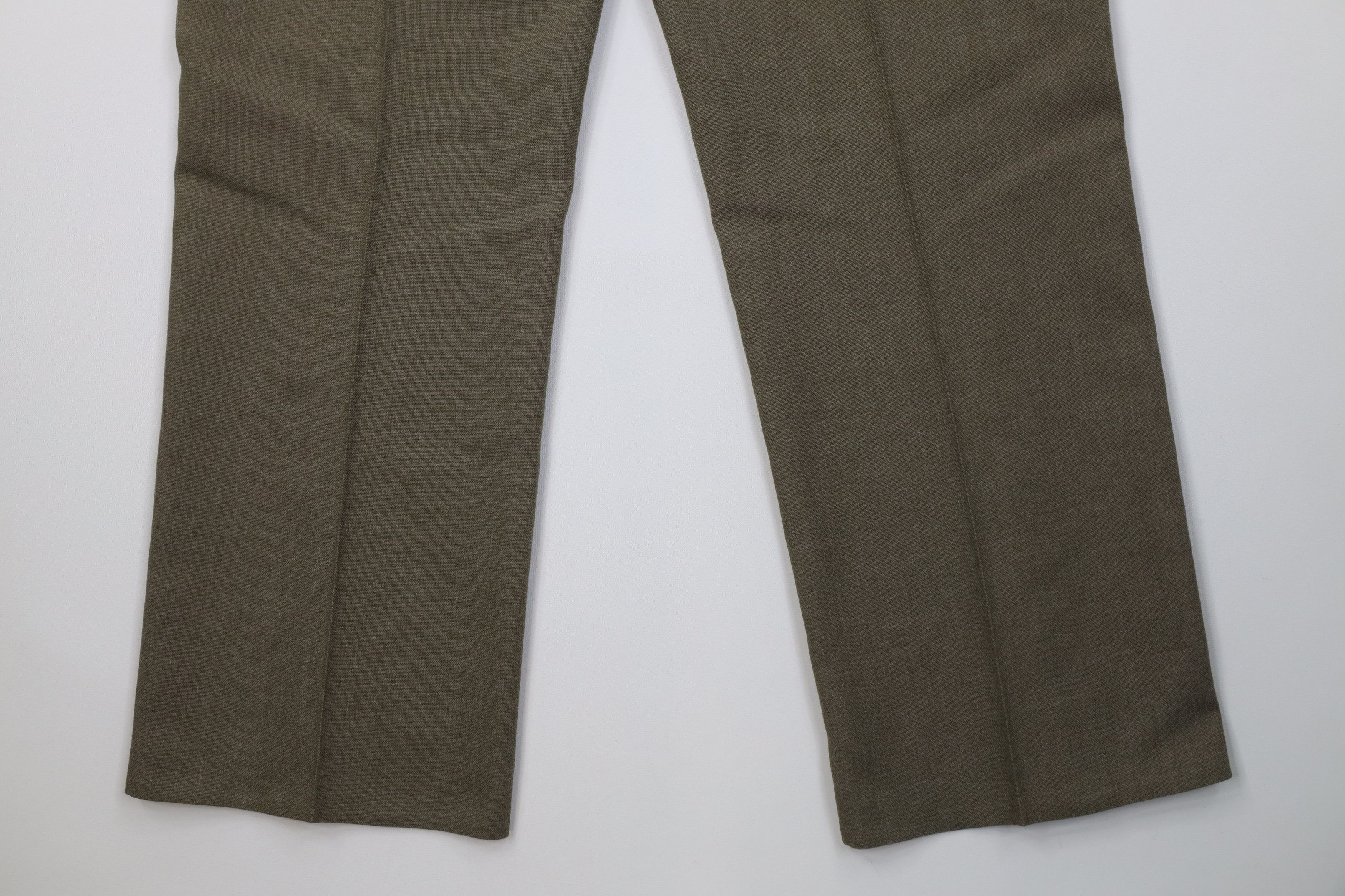Vintage Vintage 60s 70s Streetwear Knit Wide Leg Chino Pants USA Size US 34 / EU 50 - 14 Thumbnail