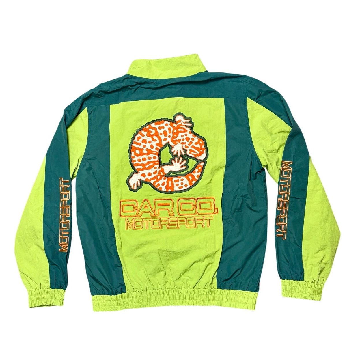 Other NWT Men's The Car Company Green Windbreaker Moto Jacket L Size US L / EU 52-54 / 3 - 2 Thumbnail