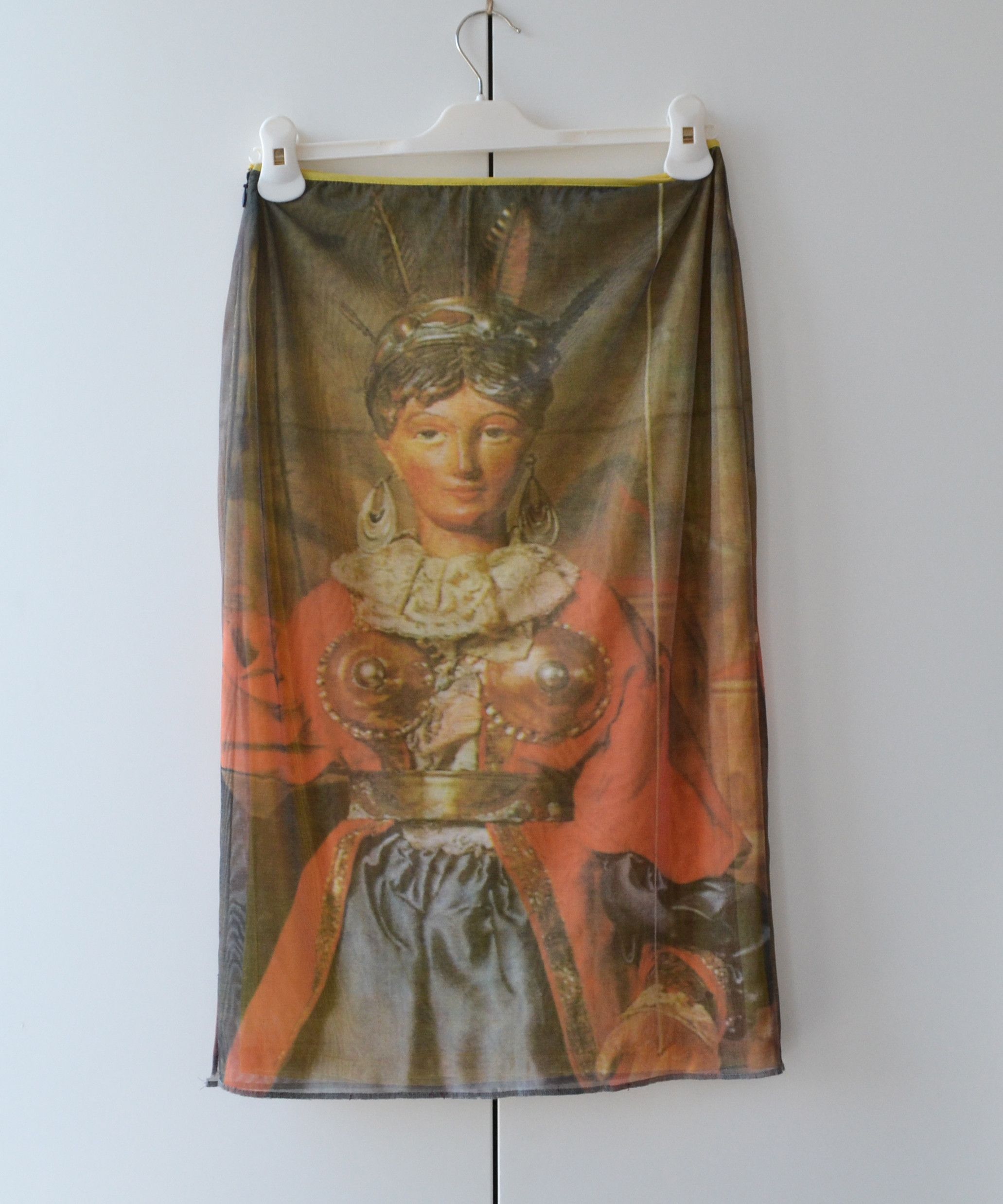 Dolce & Gabbana DOLCE GABBANA Top T Shirt Skirt Set Queen Mesh y2k D&G Size 30" / US 8 / IT 44 - 5 Thumbnail