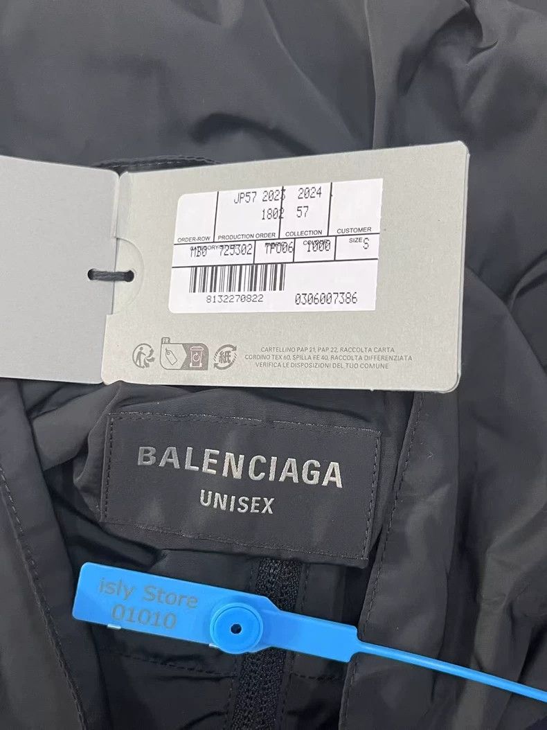 Balenciaga Balenciaga Letter print stand-up collar zip-up long-sleeve Size US S / EU 44-46 / 1 - 5 Thumbnail