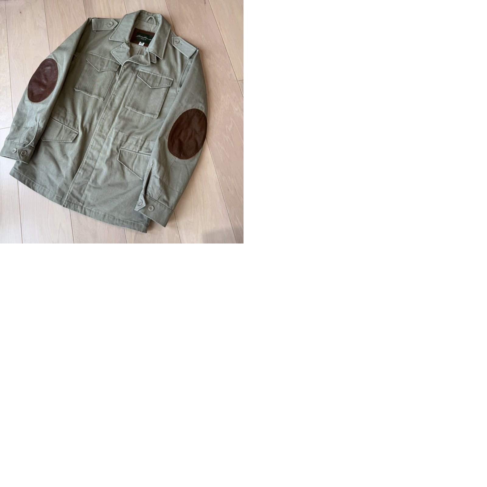 Eddie Bauer Eddie Bauer Explorer Field Coat Medium Khaki Full Zip Hunting Utility Outerwear Mens Size US M / EU 48-50 / 2 - 9 Thumbnail