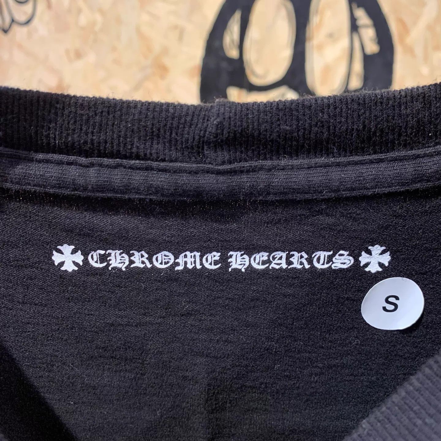 Chrome Hearts Chrome Hearts Mattyboy Black 2-Arm Graffiti LS Tee Size US S / EU 44-46 / 1 - 2 Thumbnail