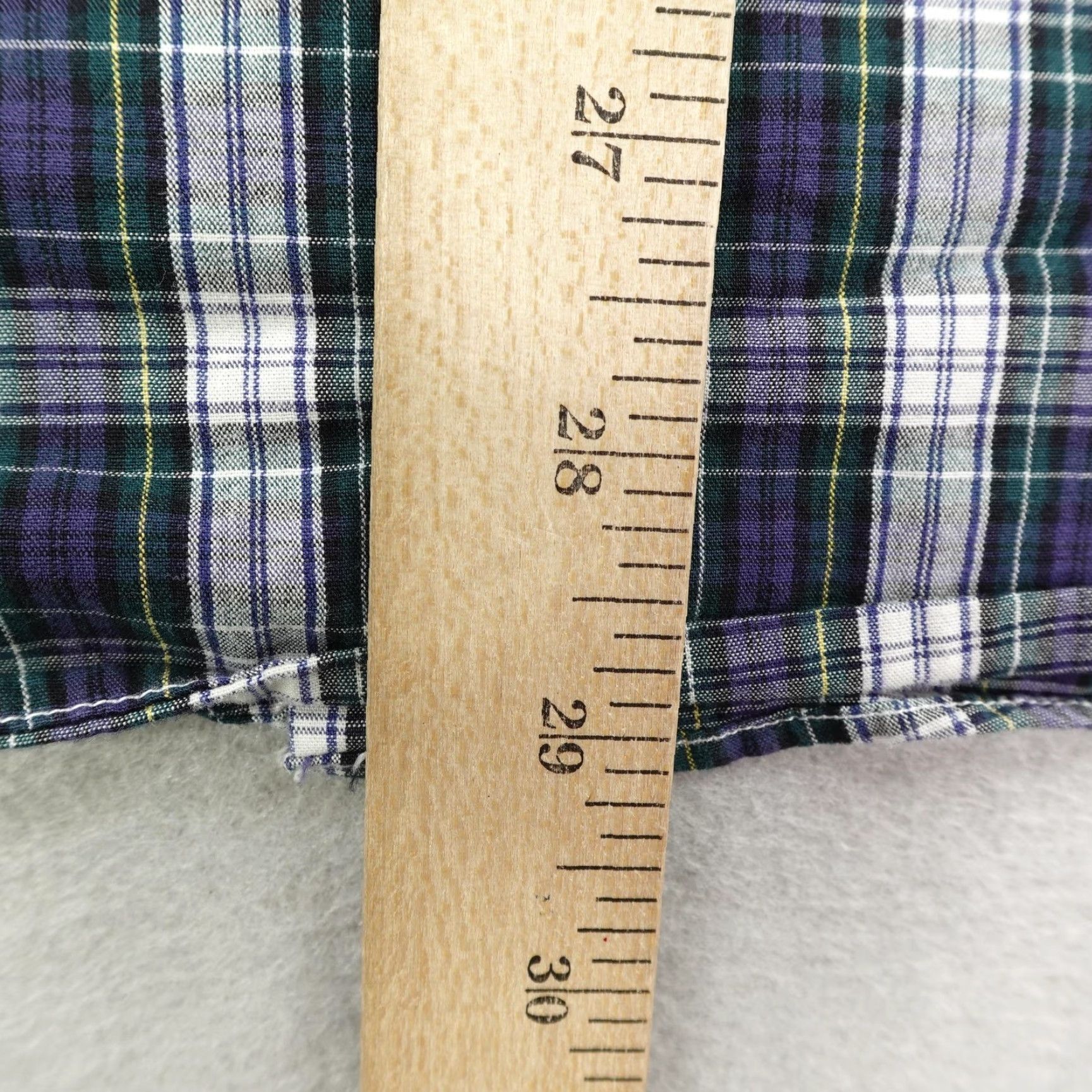J.Crew J.CREW Shirt Mens Medium Blue Green Gray Plaid Twill Slim Fit Long Sleeve Button-Down Casual Workwear Size US M / EU 48-50 / 2 - 7 Thumbnail