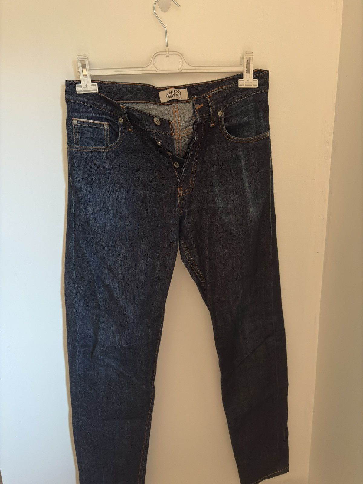 Naked & Famous Naked and famous raw selvedge denim Size US 31 - 1 Thumbnail
