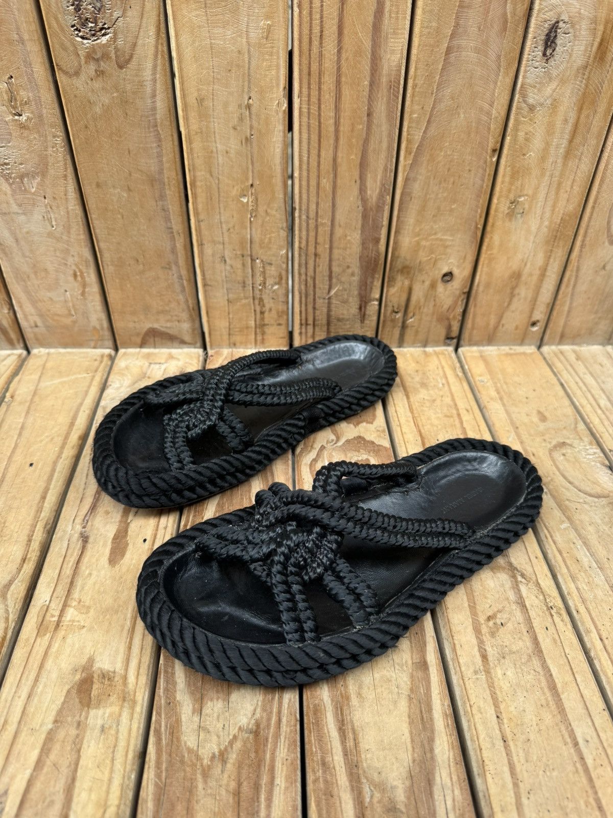 Isabel Marant Isabel Marant black strappy women’s sandals sz EUR 36 USA 6 Size US 6 / IT 36 - 15 Thumbnail