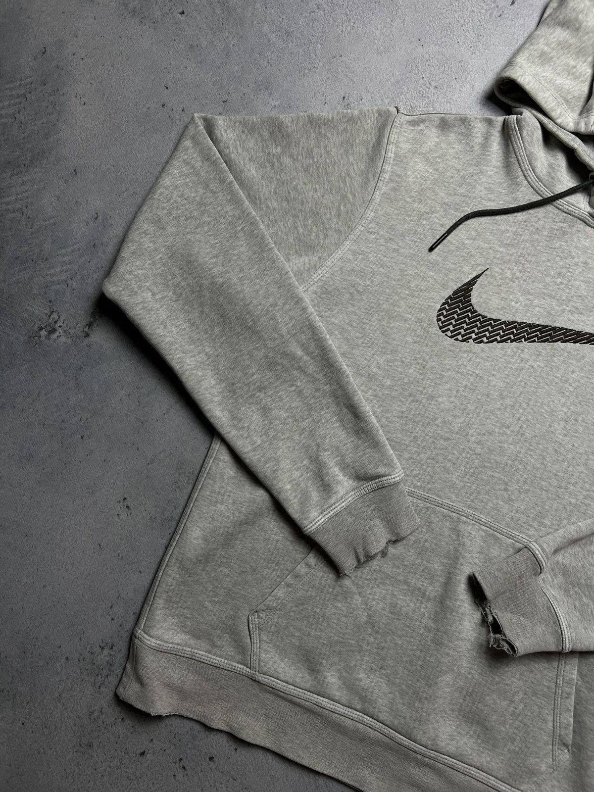 Nike Nike boxy fit vintage hoodie center swoosh logo spellout y2k Size US M / EU 48-50 / 2 - 2 Thumbnail