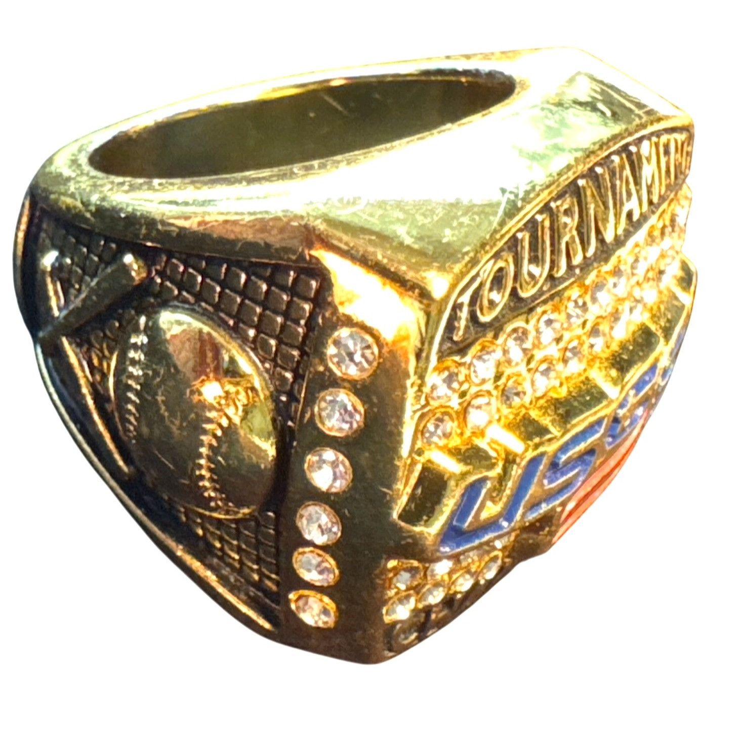 Designer × Other Baseball Showcase State Championship Ring Size 9 Play The Be Size ONE SIZE - 5 Thumbnail