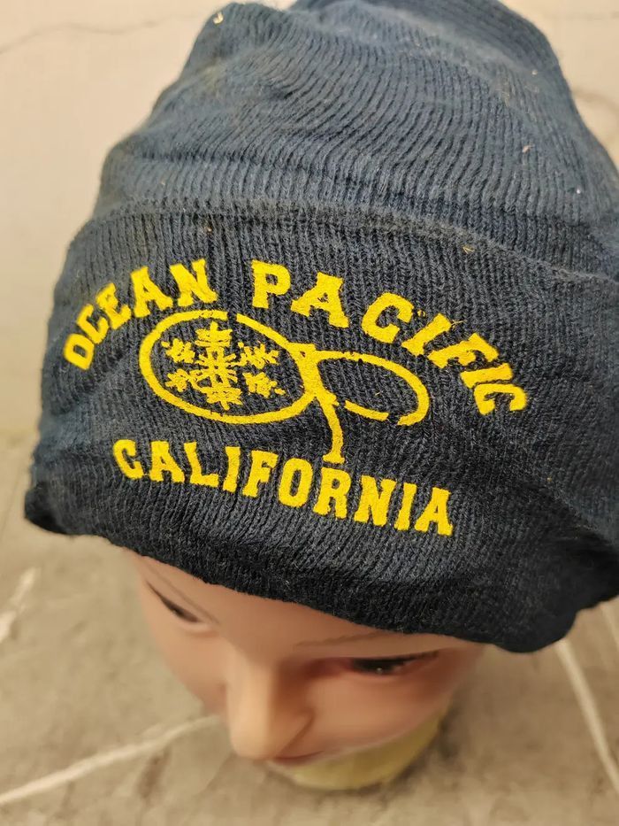 Ocean Pacific Vintage Ocean Pacific Snowcap Beanie Size ONE SIZE - 2 Thumbnail