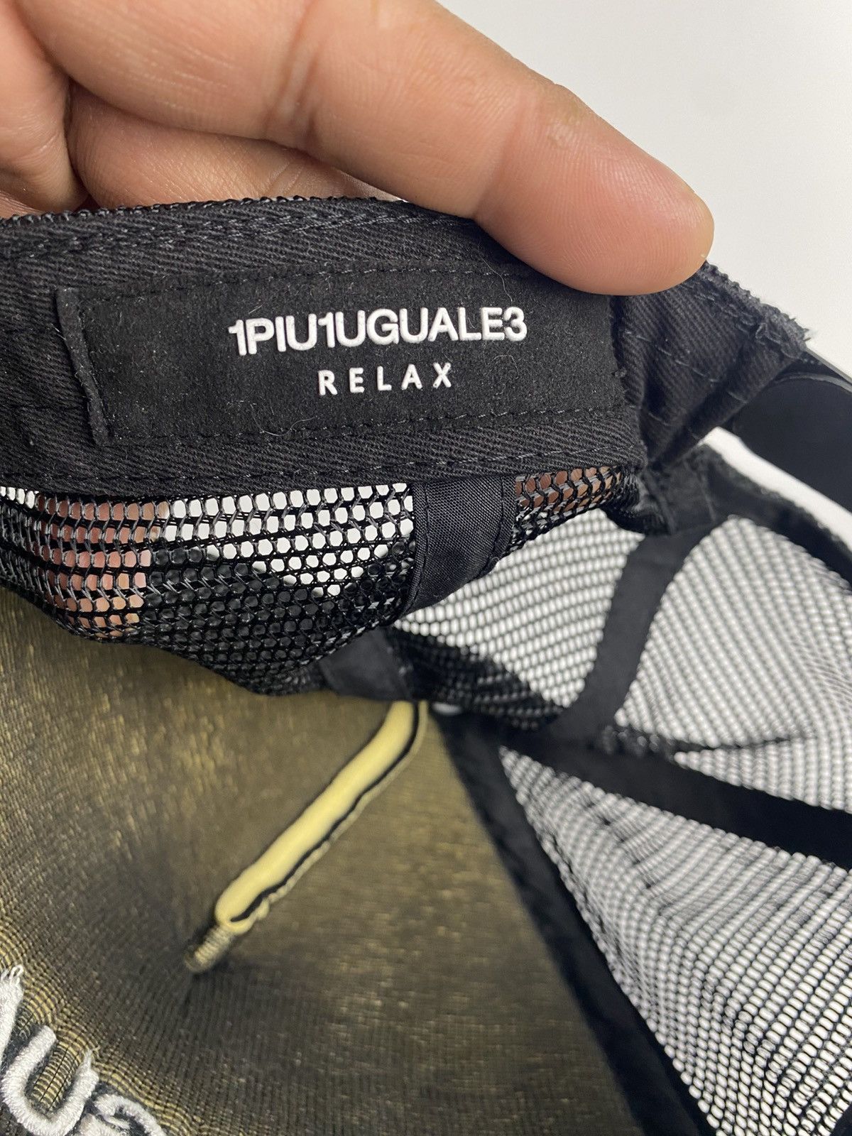 Japanese Brand 1PIU1UGUALE3 Trucker Cap Hat Size ONE SIZE - 5 Thumbnail