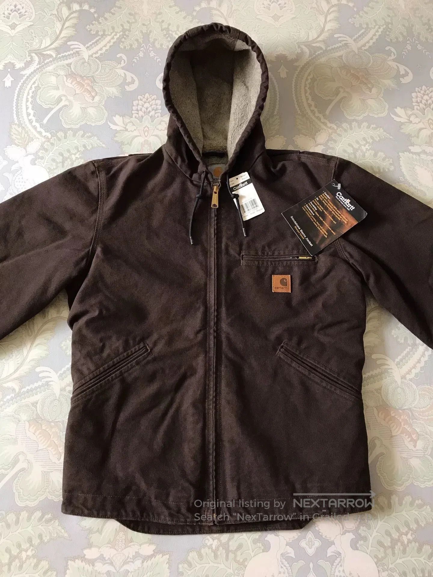 Carhartt Carhartt J141 Hooded Canvas Jacket. Size US S / EU 44-46 / 1 - 4 Thumbnail