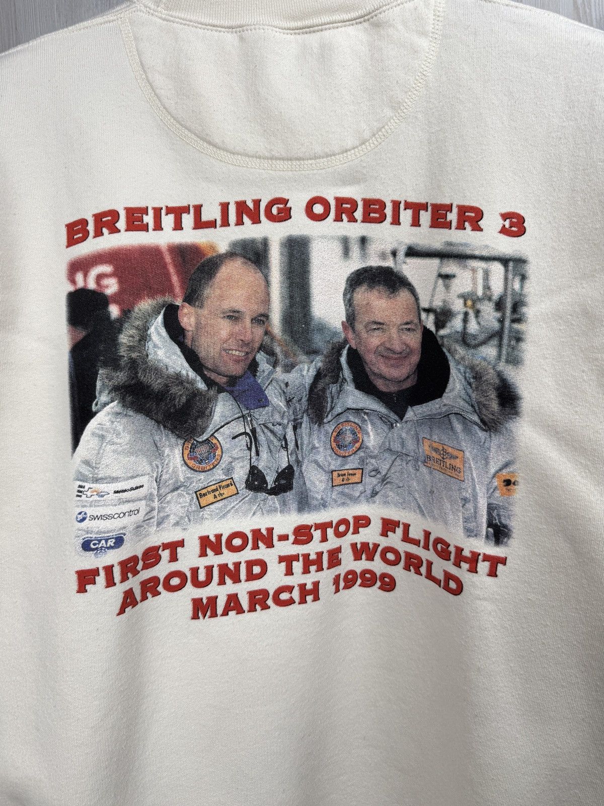 Breitling Breitling Orbiter 3 vintage jerzees cotton rich sweatshirt Size US XL / EU 56 / 4 - 7 Thumbnail