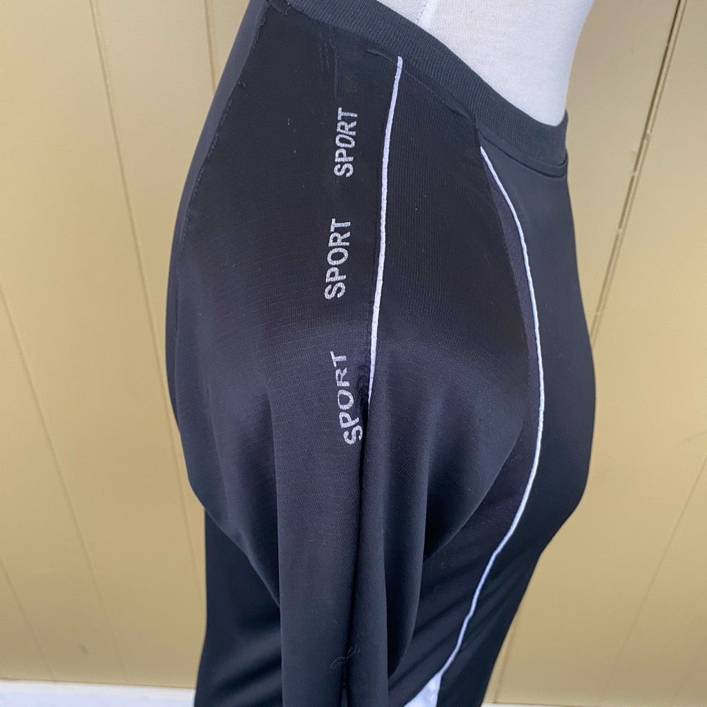 Other Jing Pin Fushi men M sport activewear dri fit black & white Size US M / EU 48-50 / 2 - 5 Thumbnail