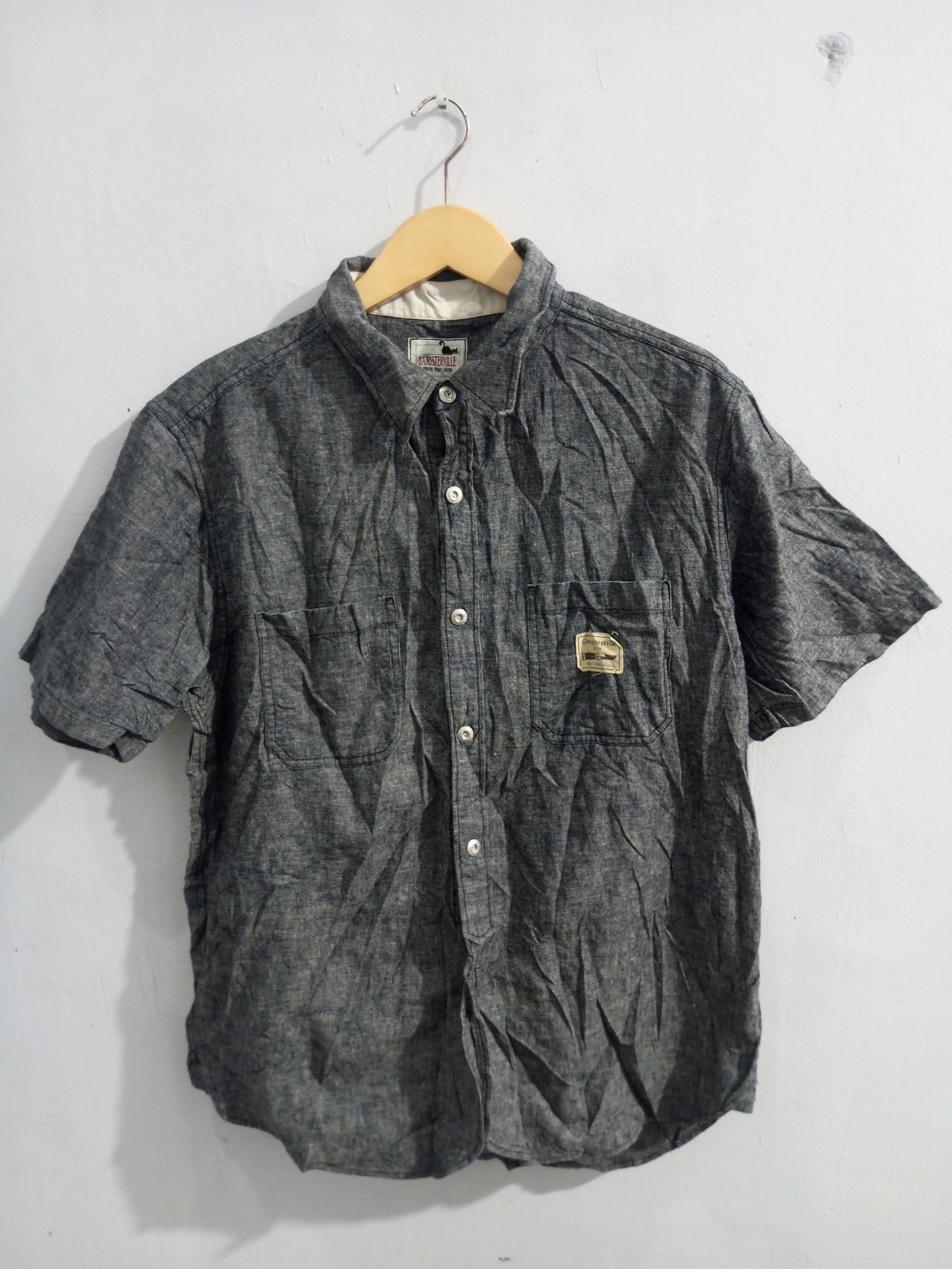 Hysteric Glamour Vintage Gangster ville button up shirt Size US L / EU 52-54 / 3 - 2 Thumbnail