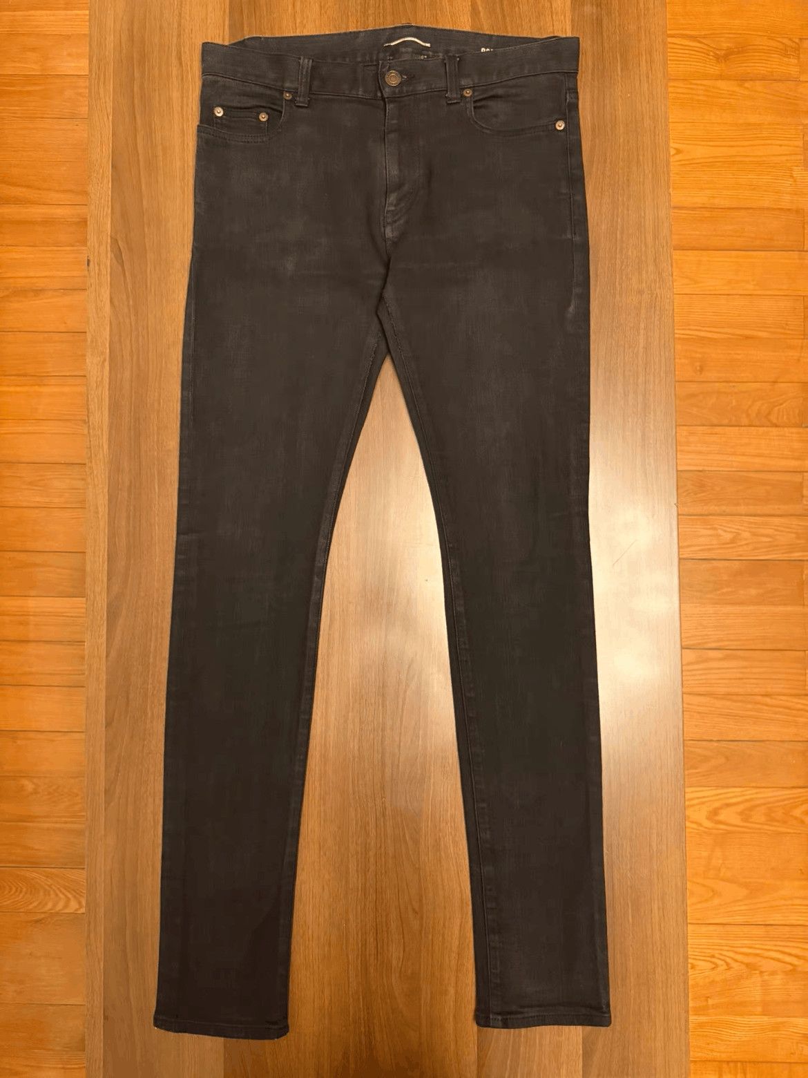 Saint Laurent Paris Saint Laurent Paris 16AW Runway D02 Basic Denim Size US 31 - 1 Thumbnail