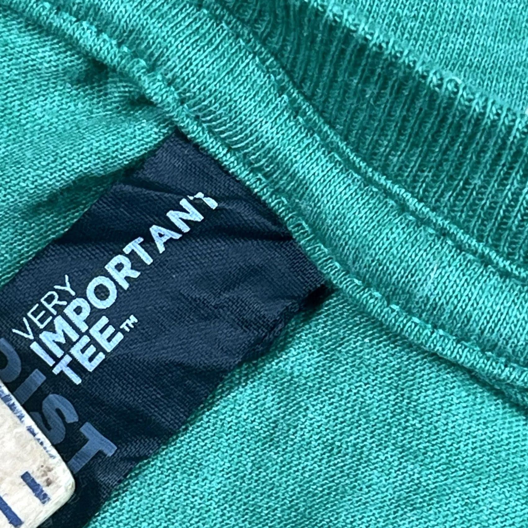 Vintage Very Important Tee T-Shirt Mens M Medium Green CrewNeck Freedom Pharmacy Size US M / EU 48-50 / 2 - 7 Thumbnail