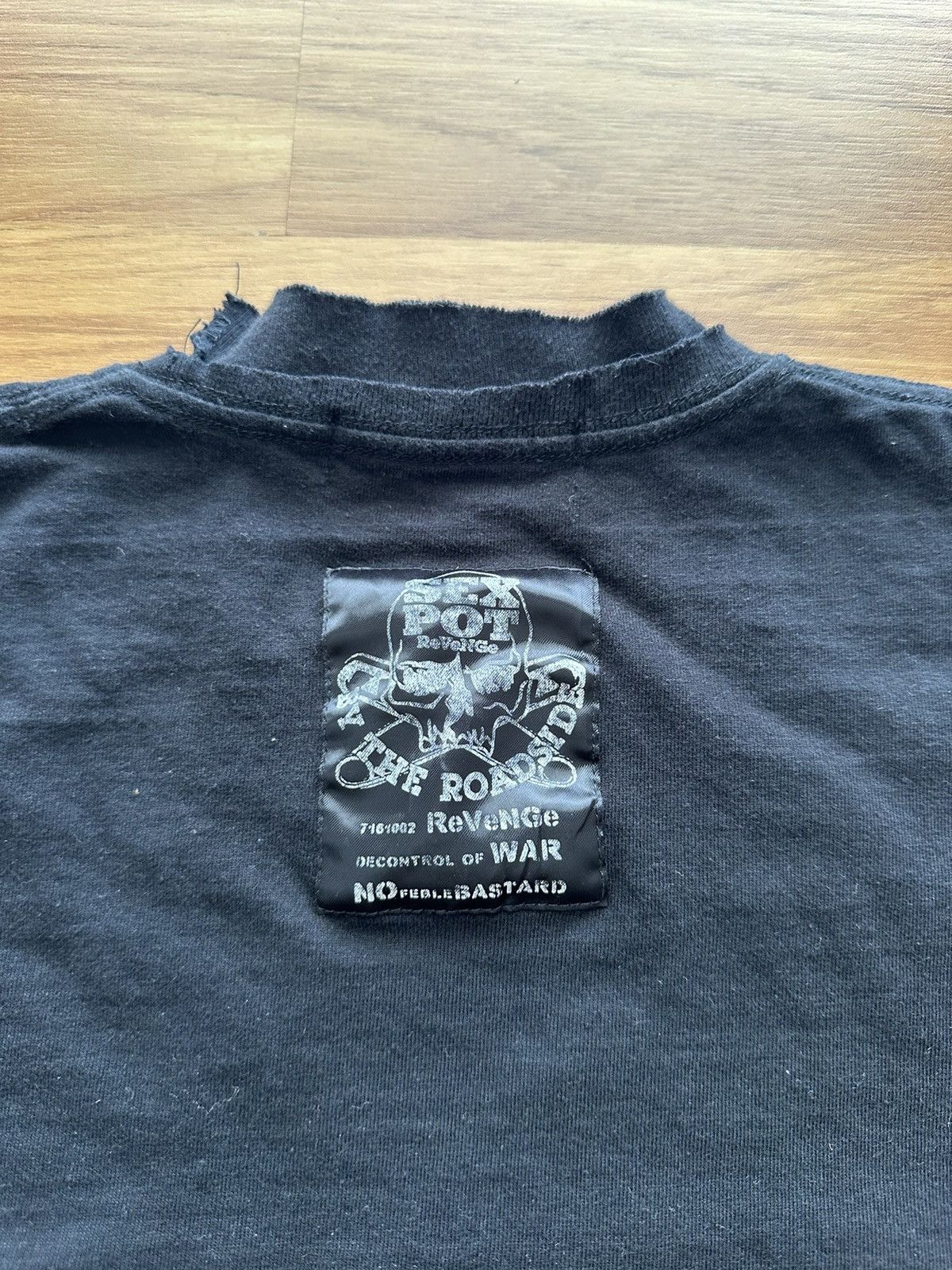 Sex Pot ReVeNGe Sex Pot Revenge “Sex Drug & Rock Roll” Distressed Punk Shirt Size US S / EU 44-46 / 1 - 15 Thumbnail