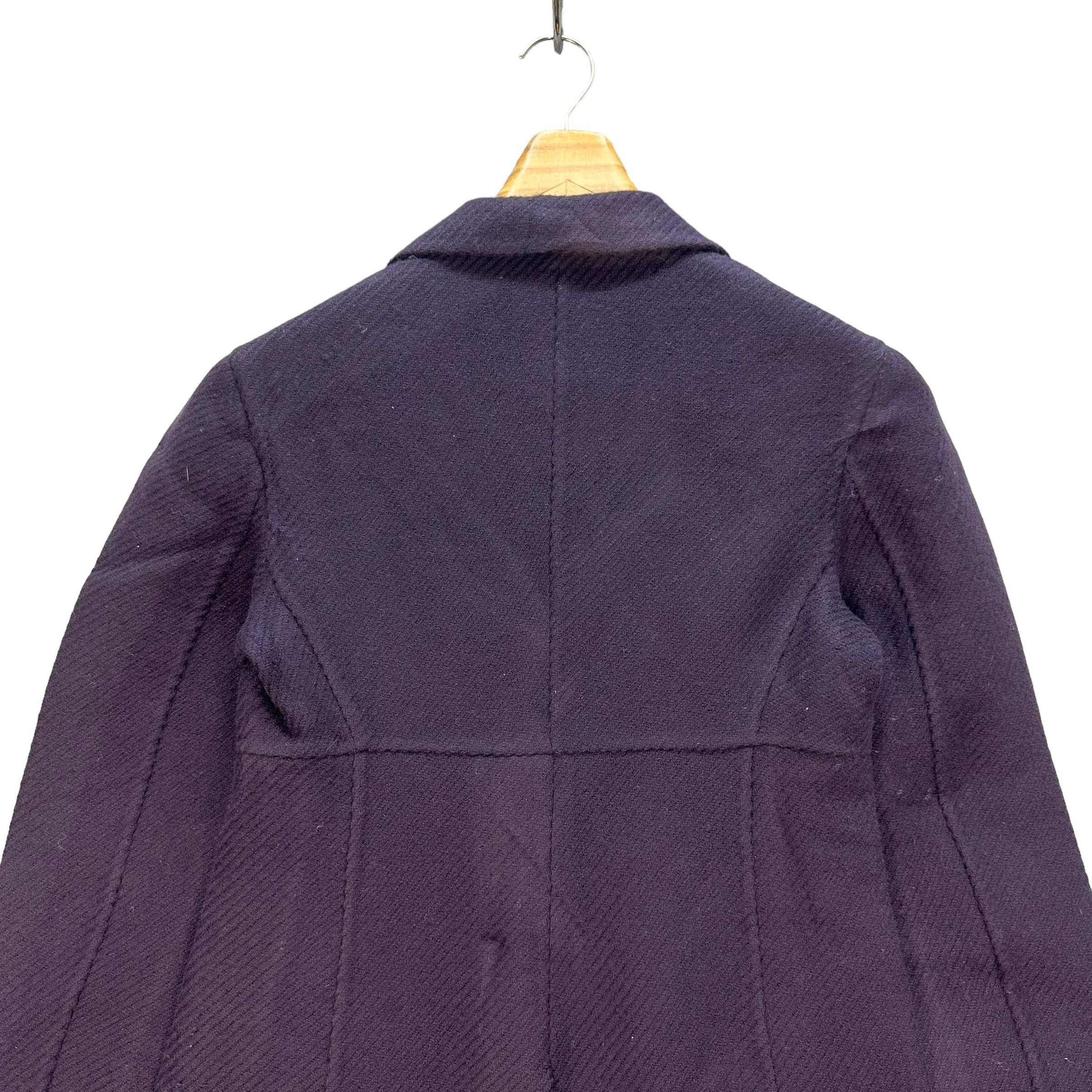 Prada PRADA MILANO PURPLE WOOL COAT #7781-171 Size S / US 4 / IT 40 - 12 Thumbnail