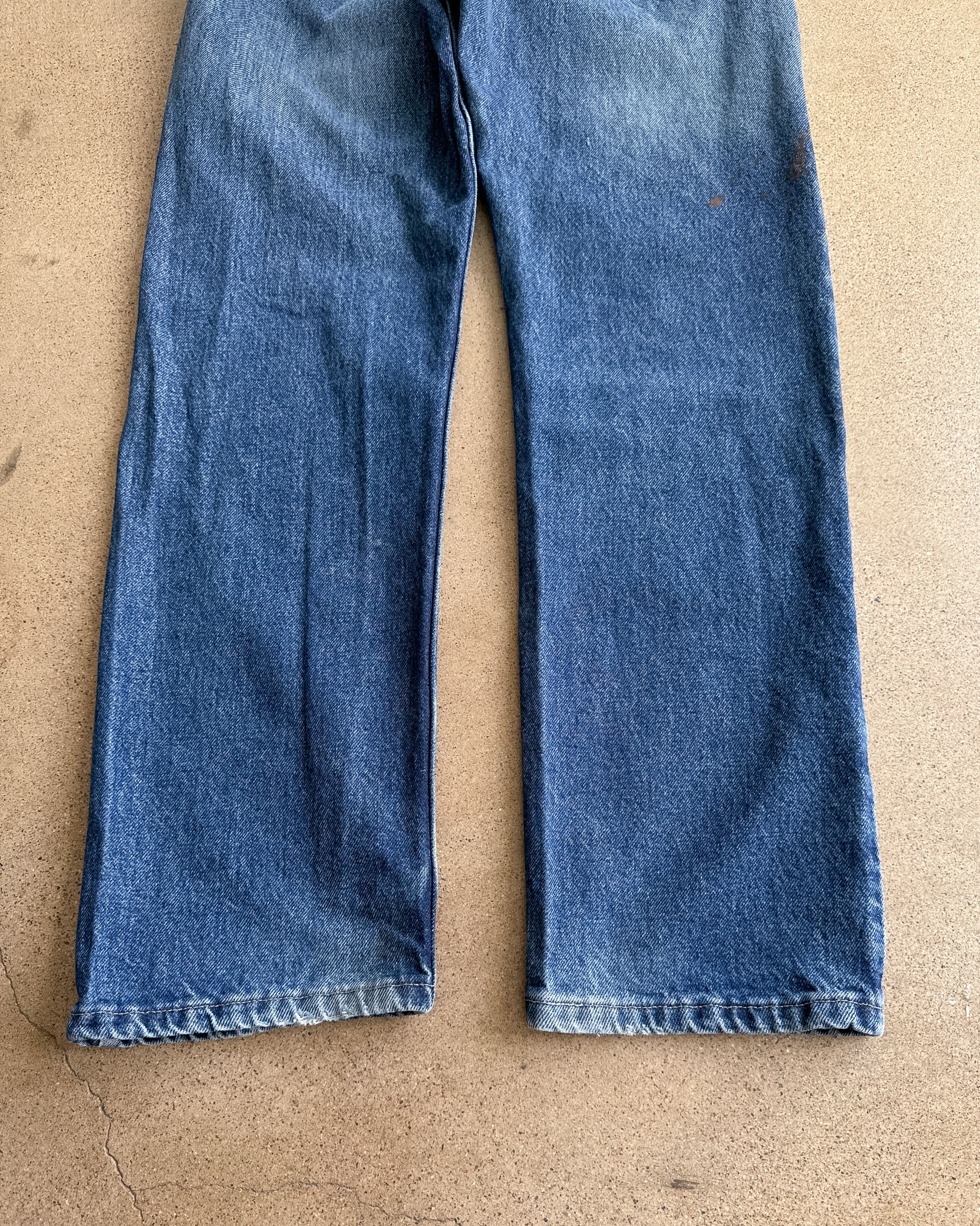 Wrangler Vintage Wrangler Jeans Blue Medium Dark Wash Men's 32 Size US 32 / EU 48 - 6 Thumbnail