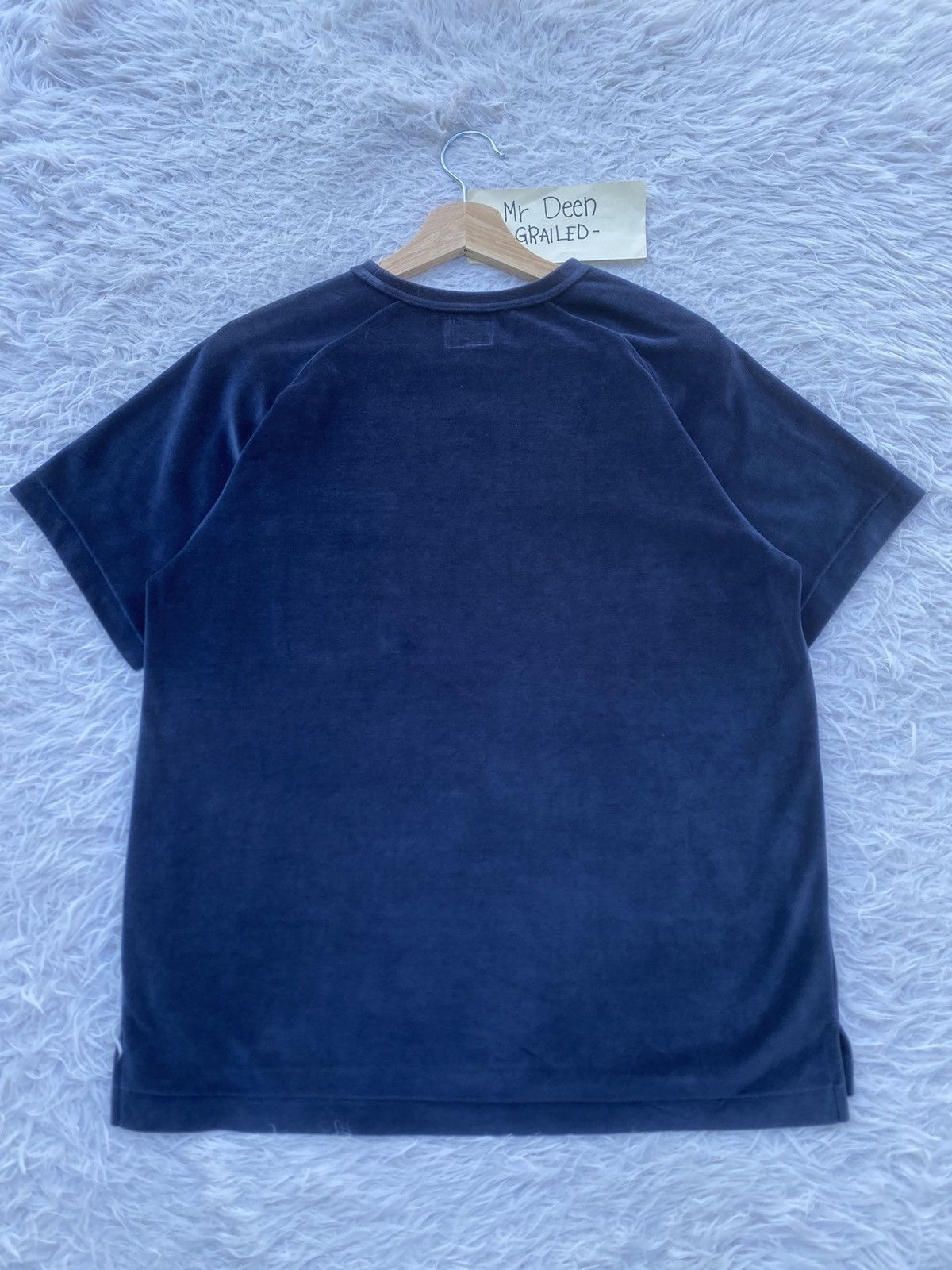 Needles Rare Vintage Needles Velvet Pocket Tshirt Size US M / EU 48-50 / 2 - 14 Thumbnail
