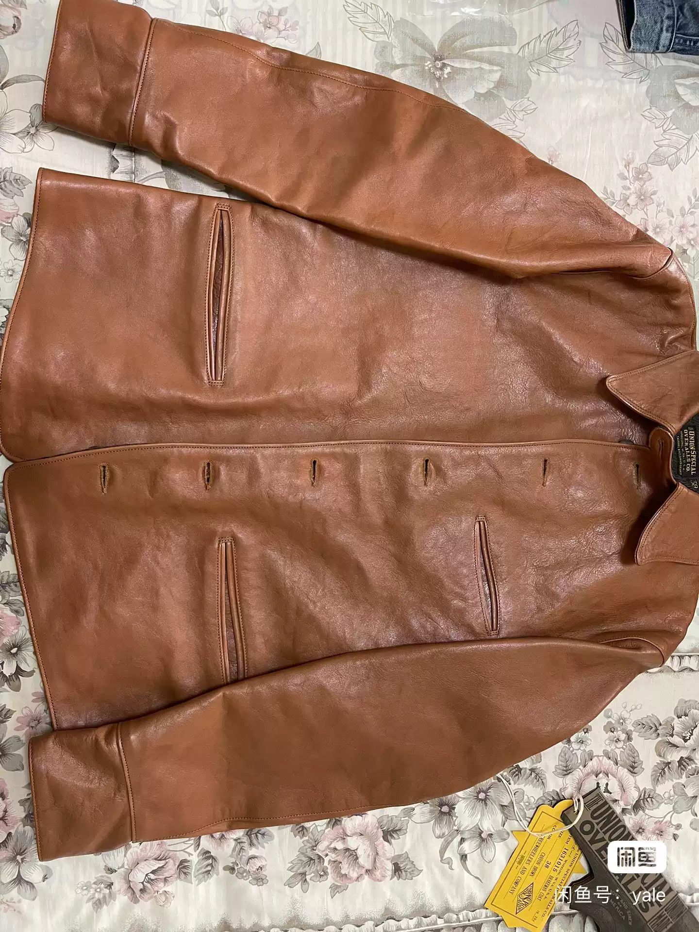 image of Freewheelers Brown Brake Brakemancoat, Men's (Size Medium)