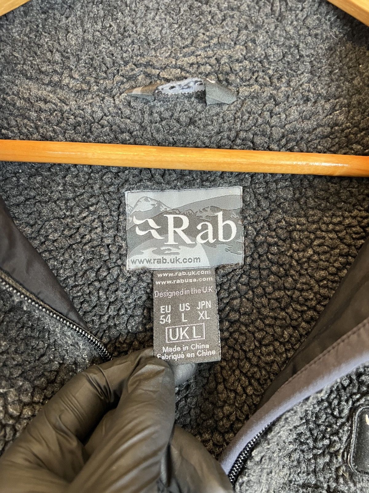 Rab × Vintage Gorpcore Vintage Rab Sherpa Deep Pile Fleece Jacket Size US XL / EU 56 / 4 - 3 Thumbnail